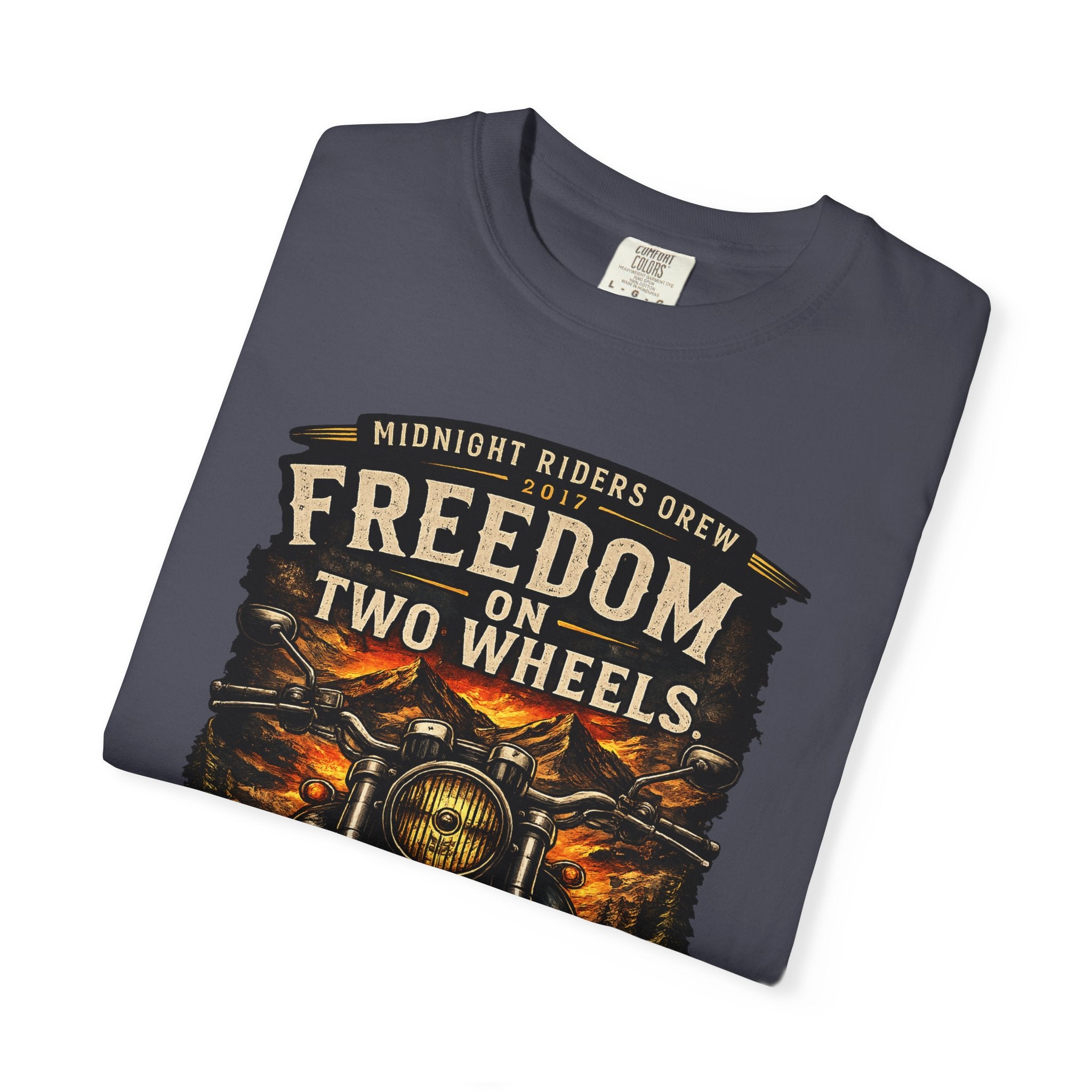 T-Shirt - Freedom on Two Wheels  Leave Worries Behind