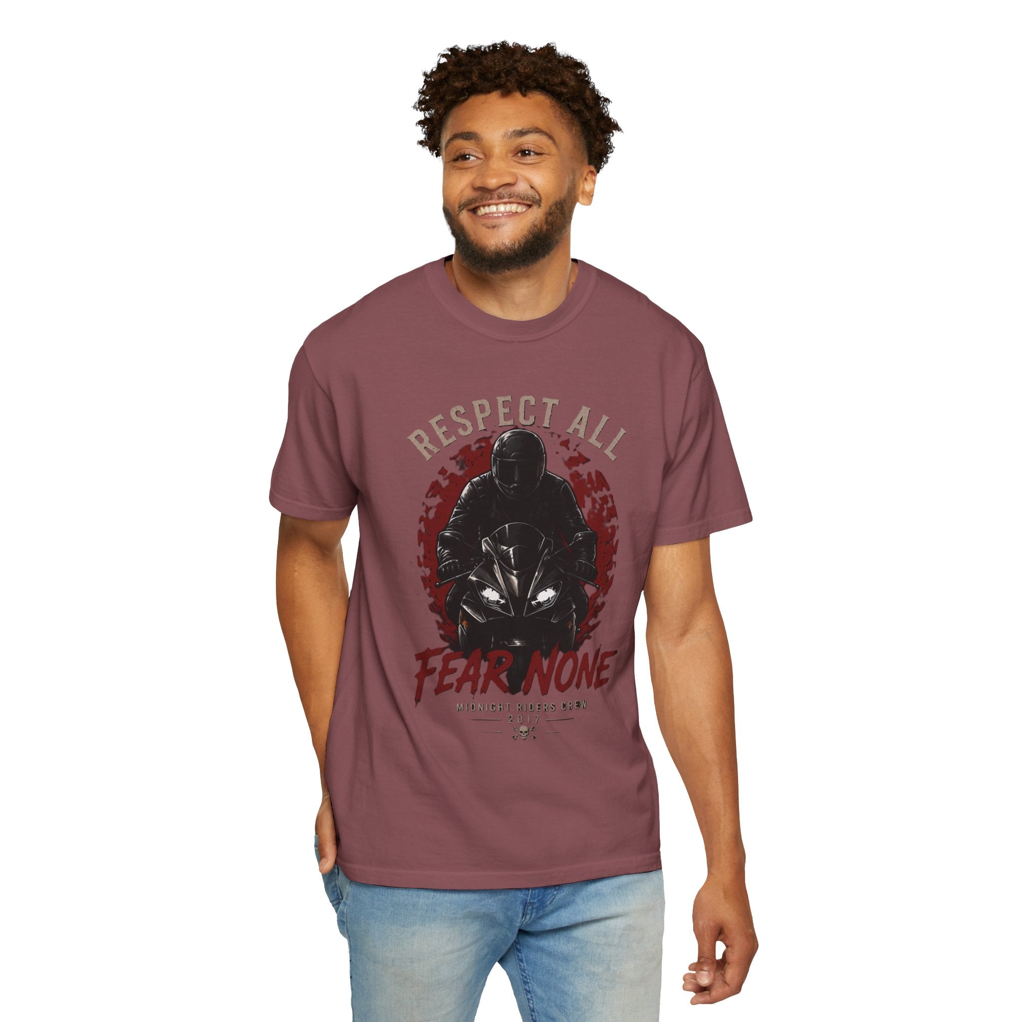 Personalisiertes T-Shirt  Respect All, Fear None