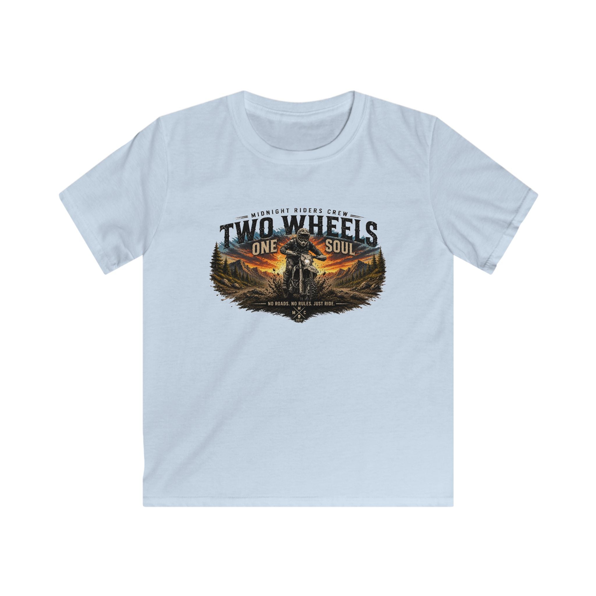 Kinder T-Shirt  - Two Wheels One Soul