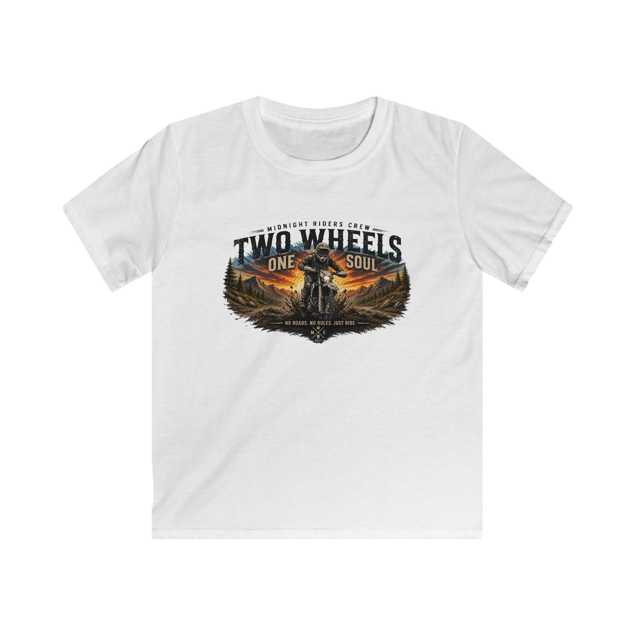 Kinder T-Shirt  - Two Wheels One Soul