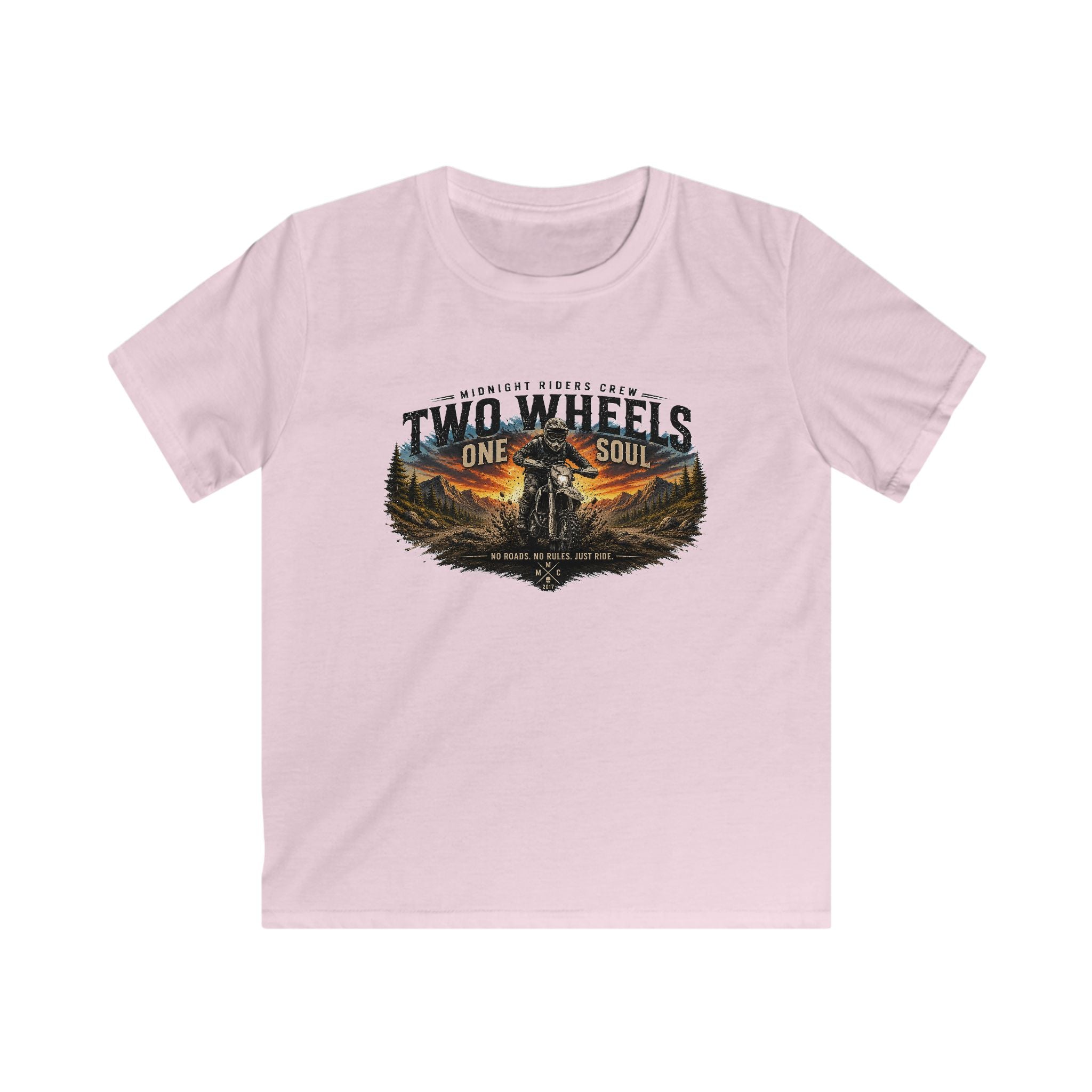 Kinder T-Shirt  - Two Wheels One Soul