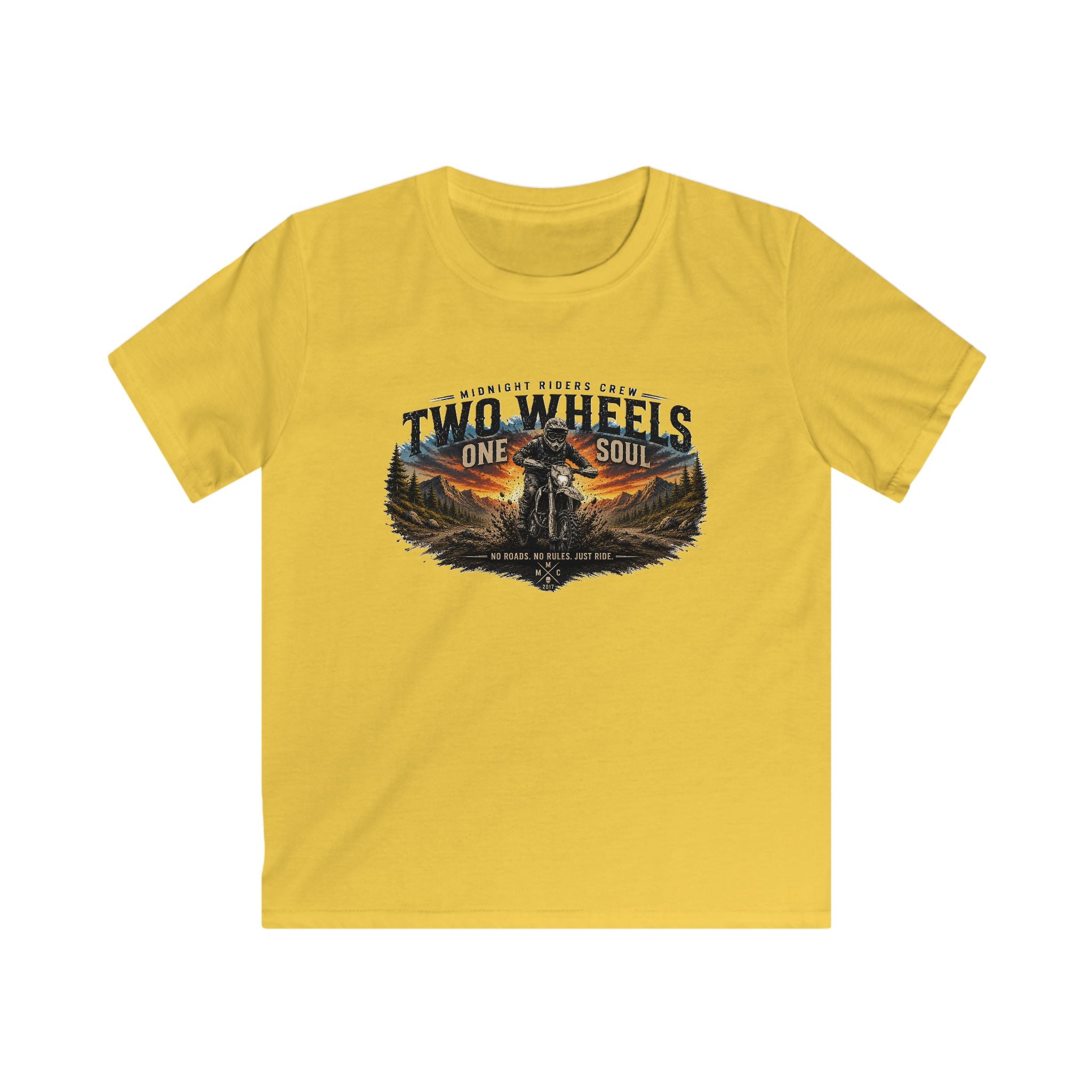 Kinder T-Shirt  - Two Wheels One Soul