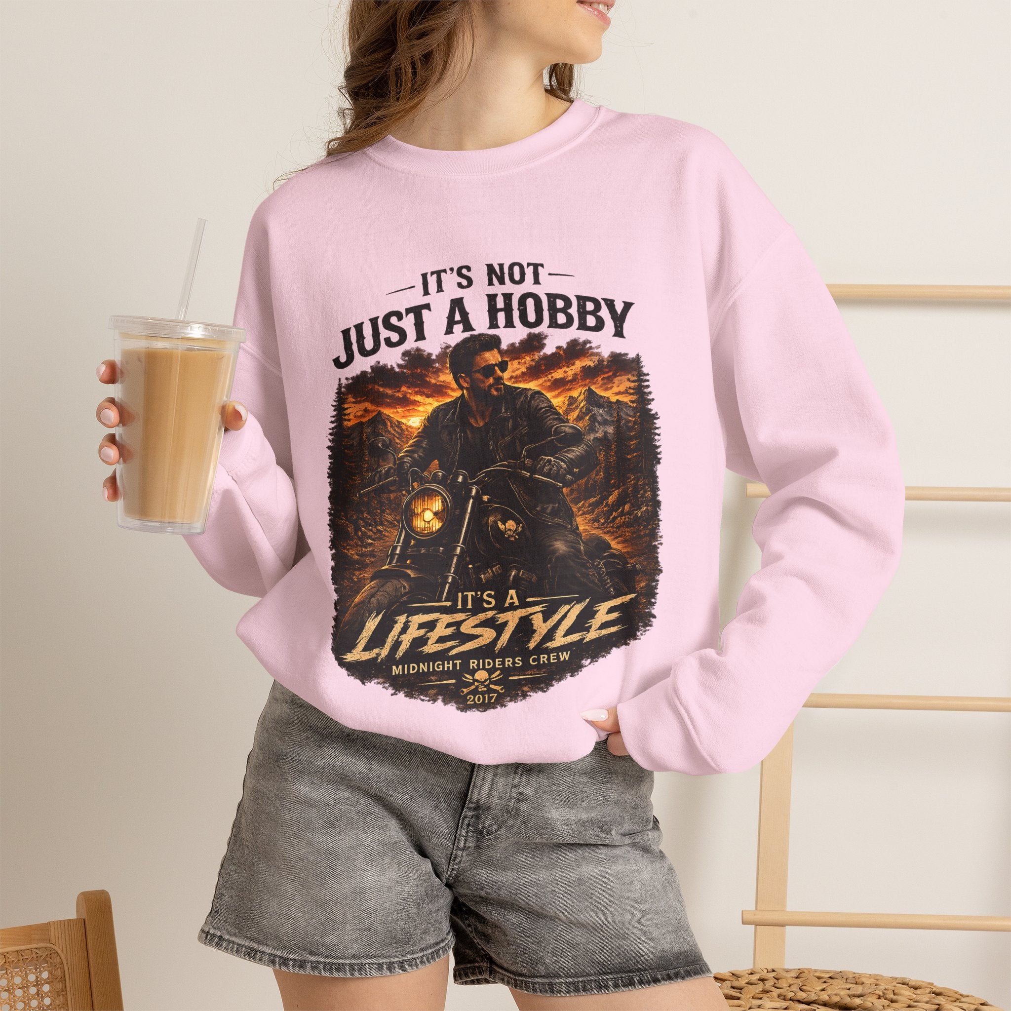 Personalisiertes Sweatshirt - It’s Not Just a Hobby  It’s a Lifestyle - Color