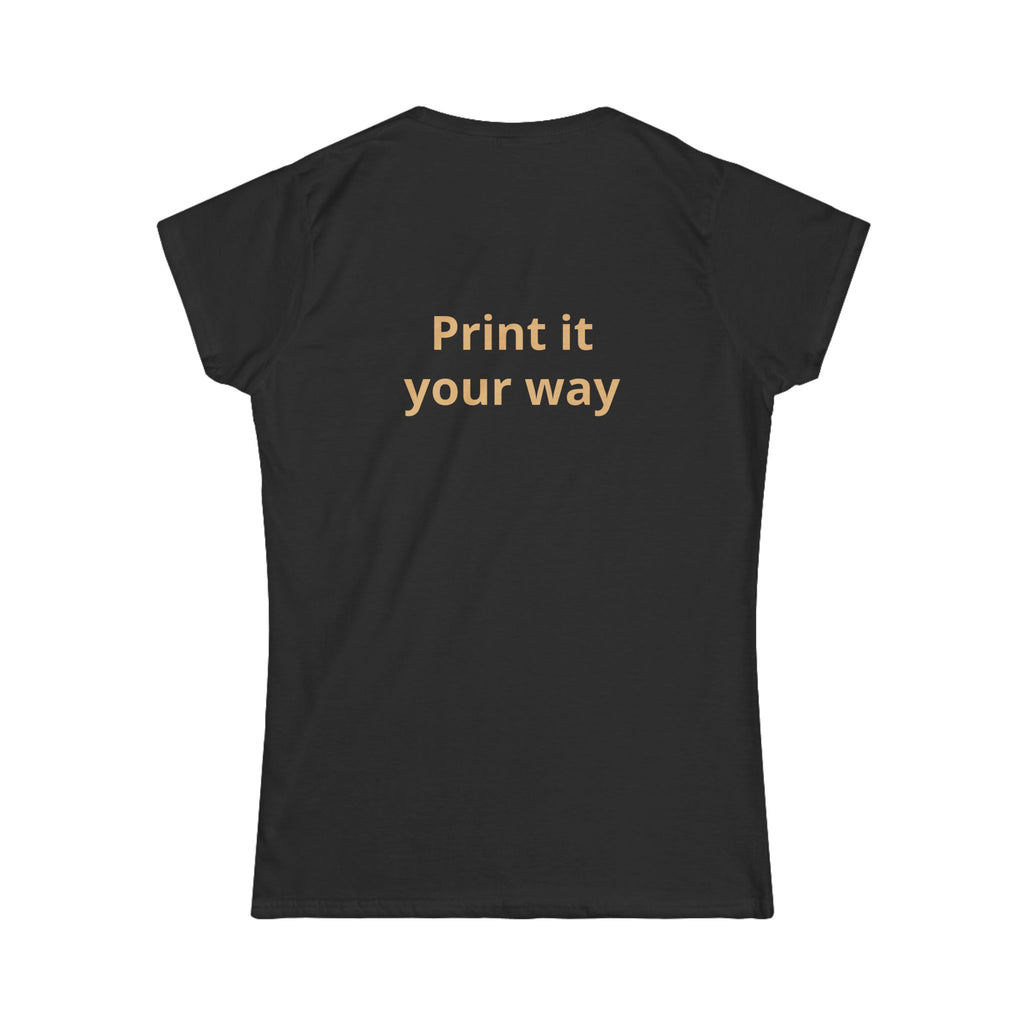 Personalisiertes Damen T-Shirt - Respect All Fear None