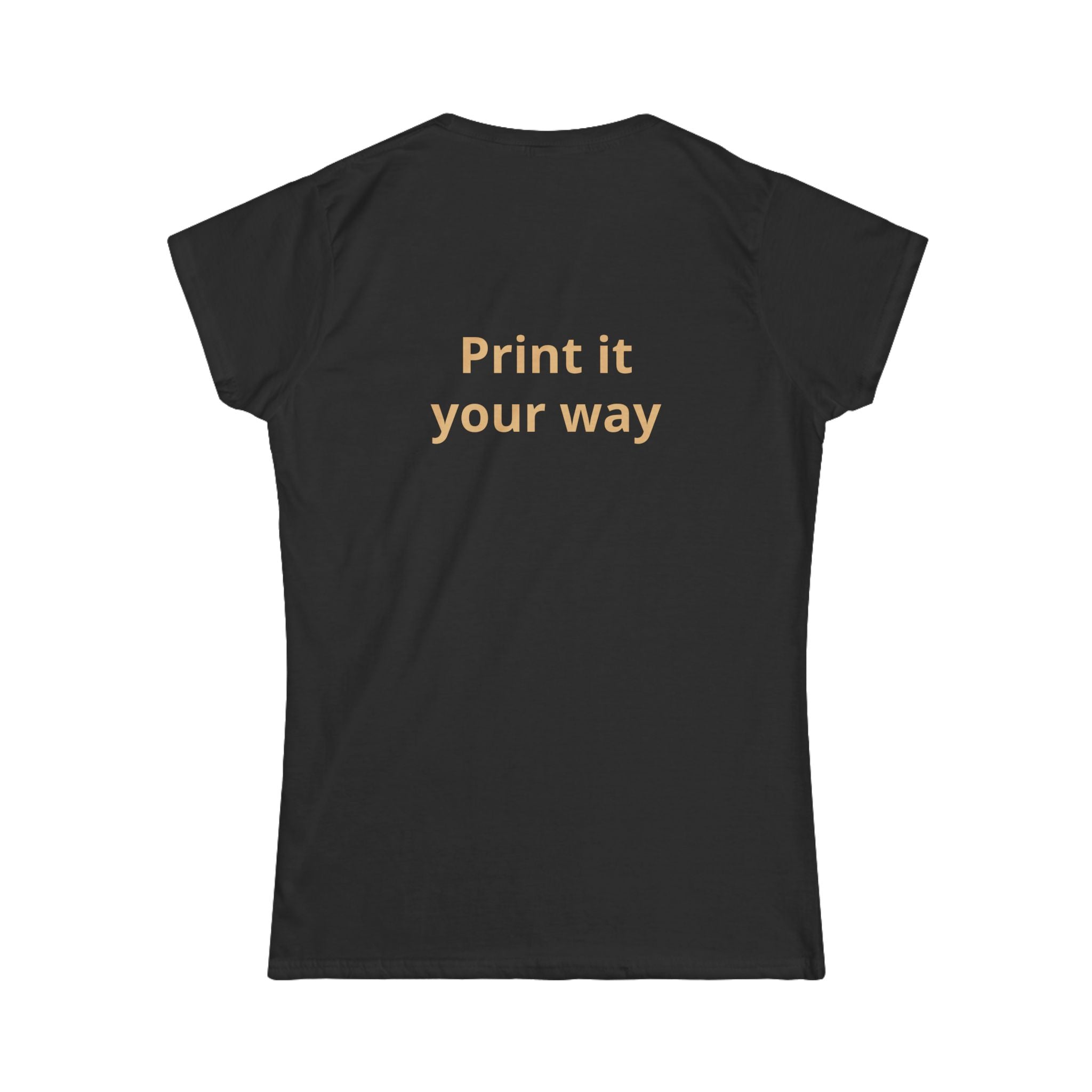 Personalisiertes Damen T-Shirt - Respect All Fear None