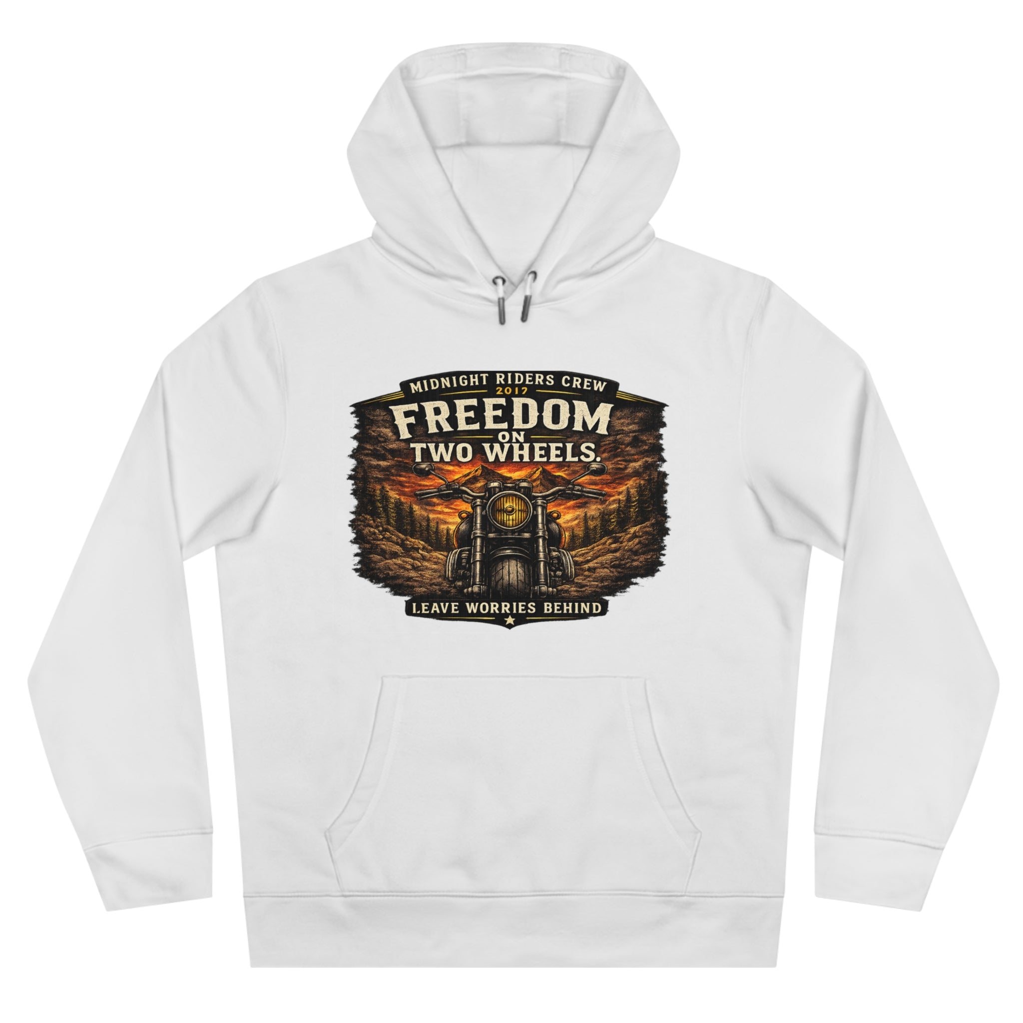 Personalisierter Hoodie - Two Wheels  One Soul