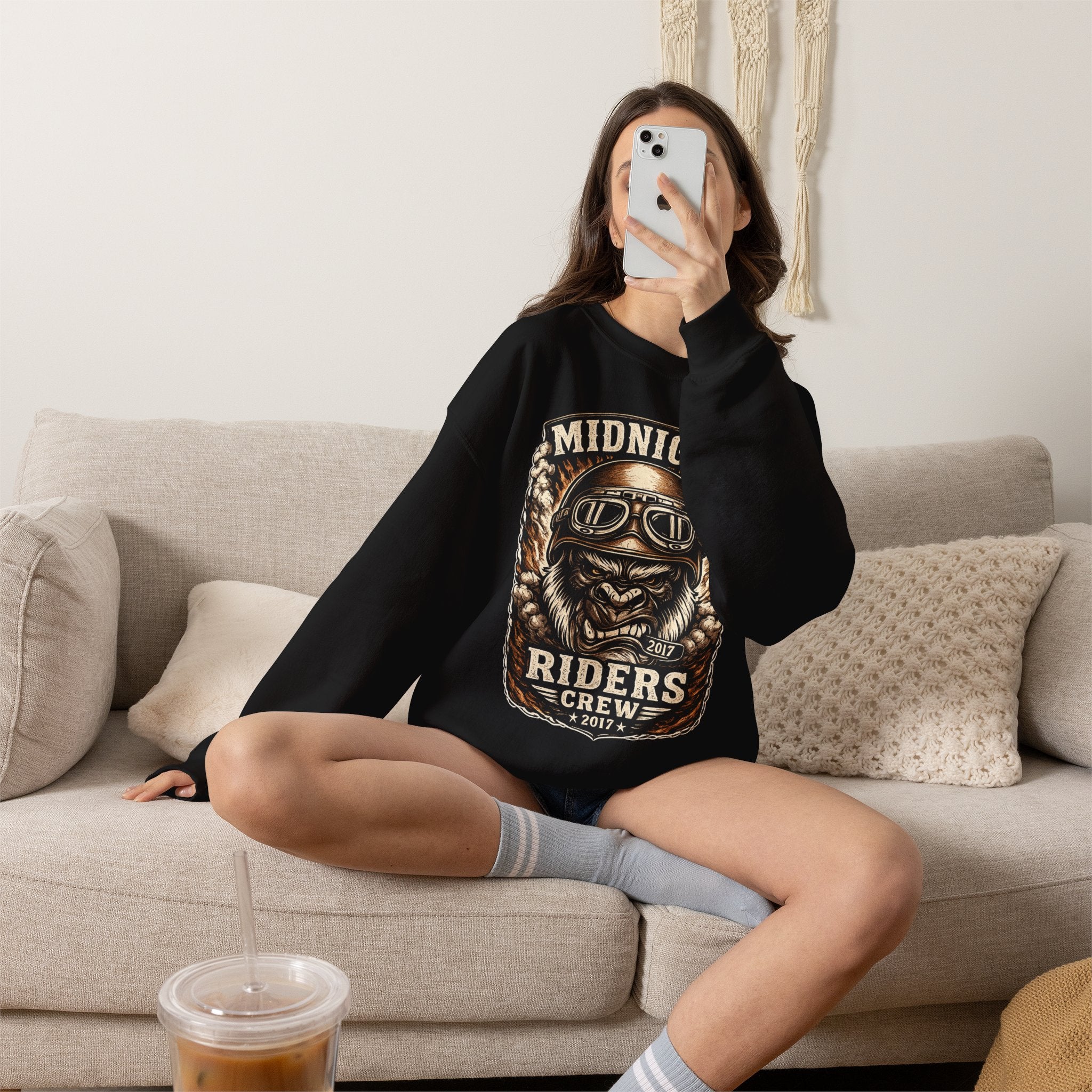 Sweatshirt - Midnight Riders Crew 2017