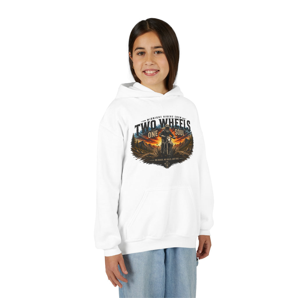 Kinder Hoodie - Two Wheels, One Soul