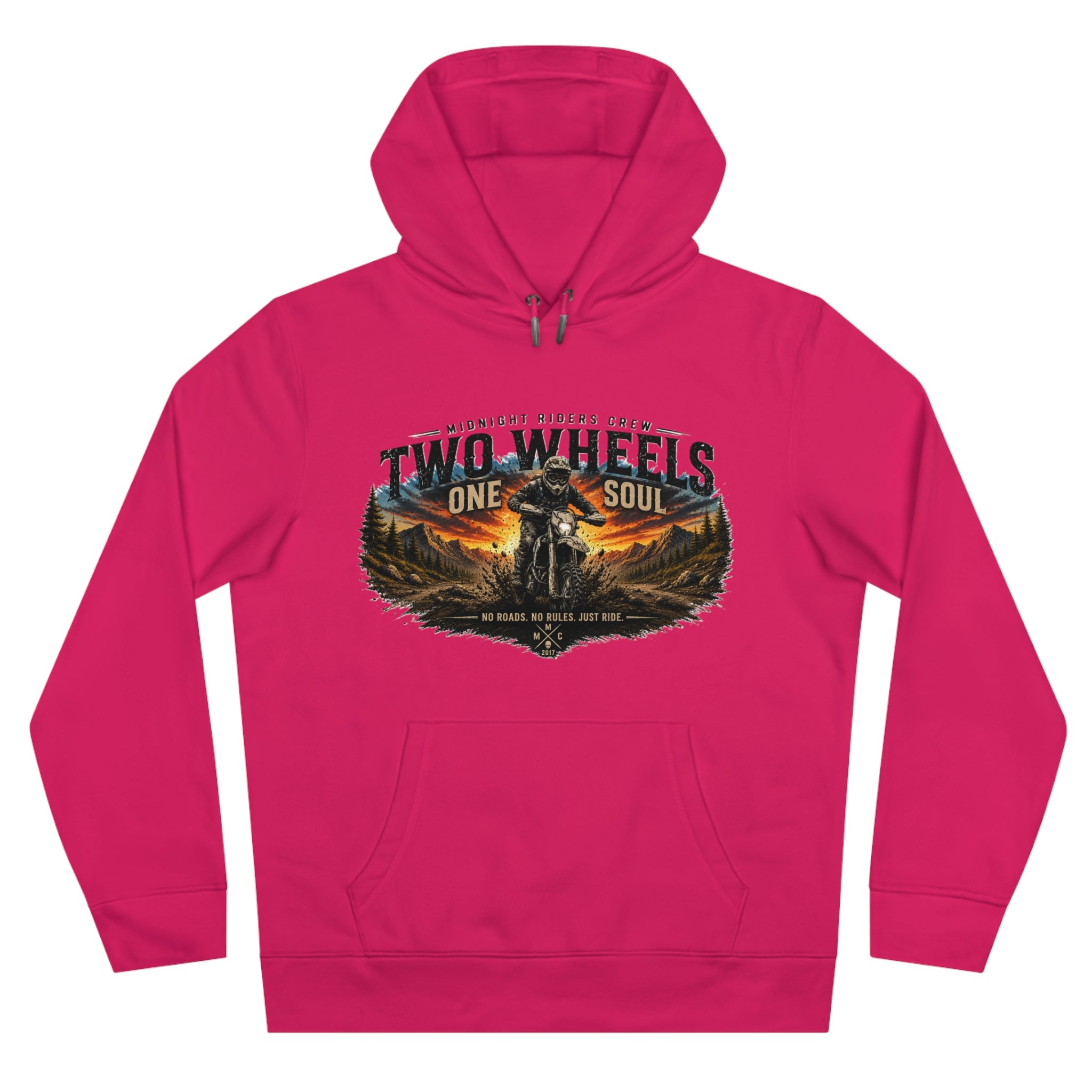 Personalisierter Hoodie - Two Wheels, One Soul