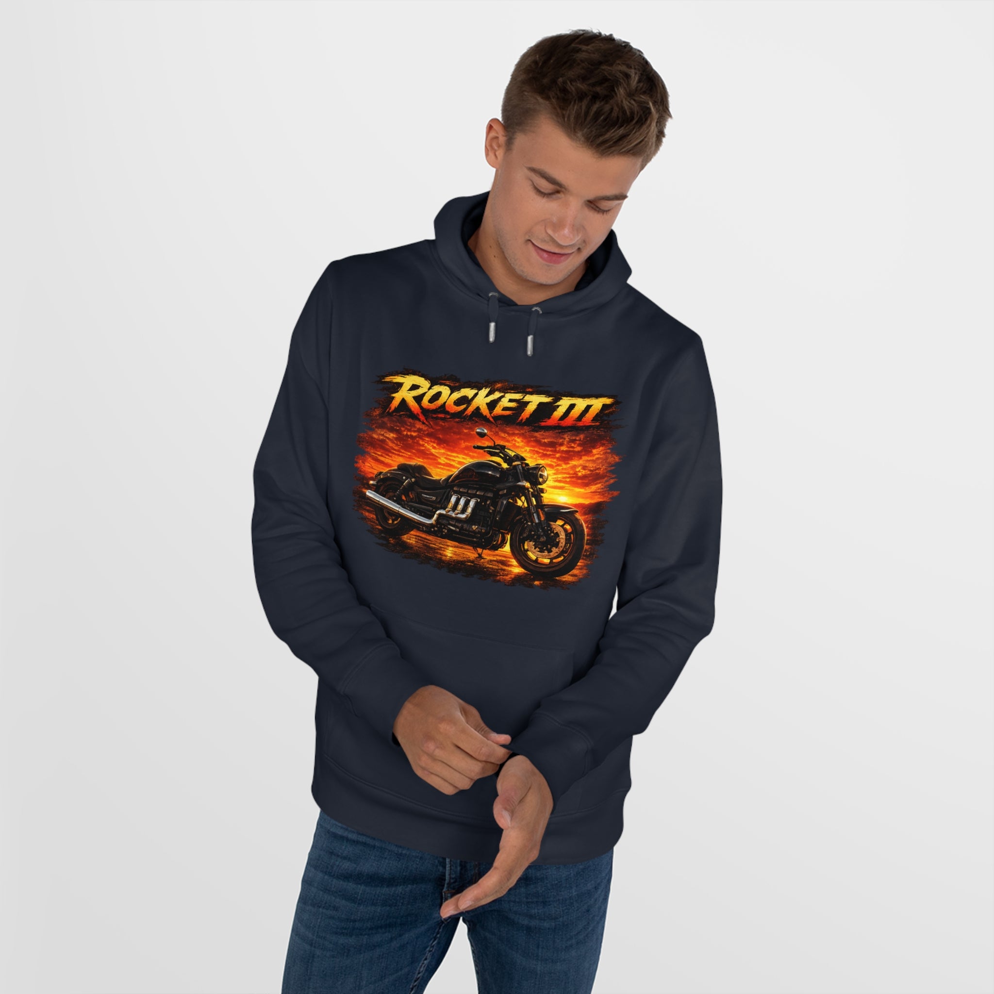 Personalisierter Hoodie - Triumph Rocket III