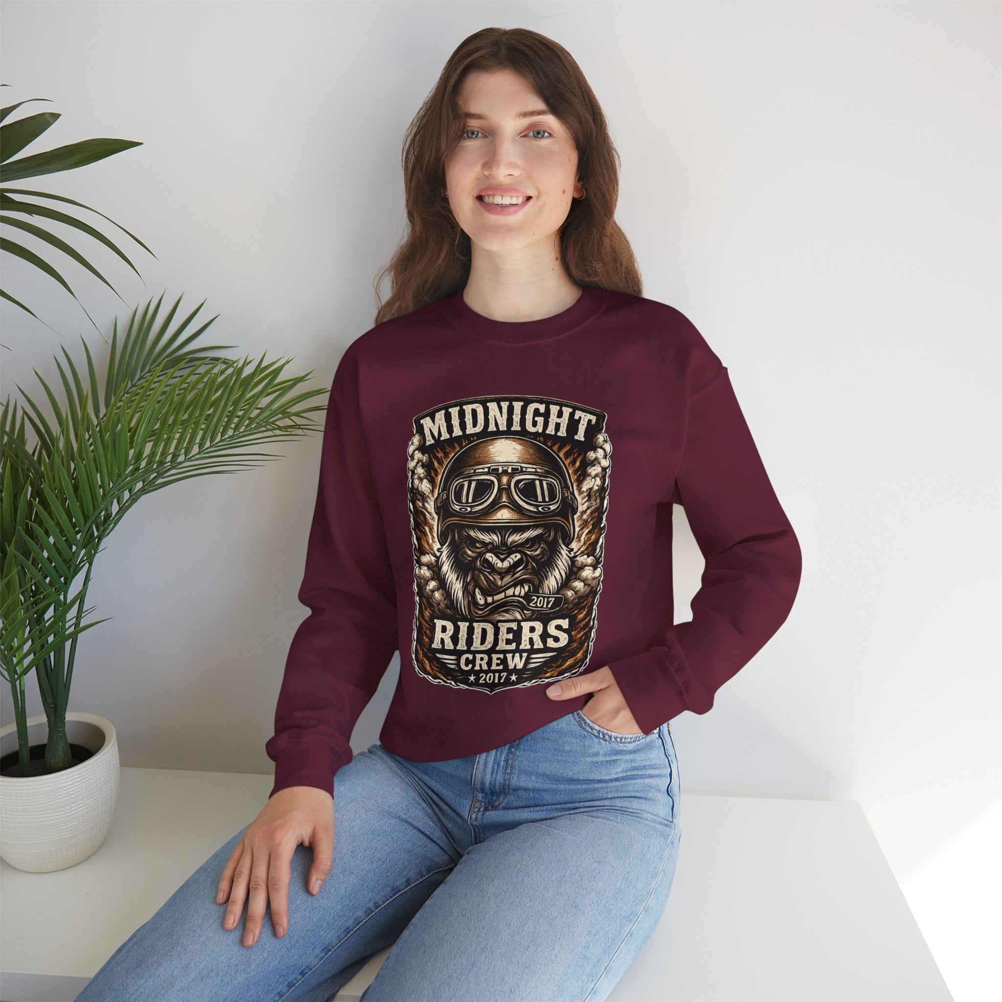 Personalisiertes Sweatshirt - Midnight Riders Crew 2017