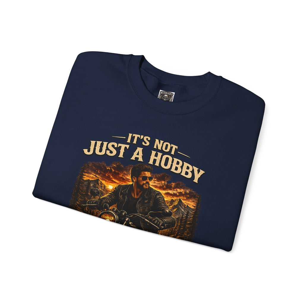 Personalisiertes Sweatshirt - It’s Not Just a Hobby  It’s a Lifestyle - Color