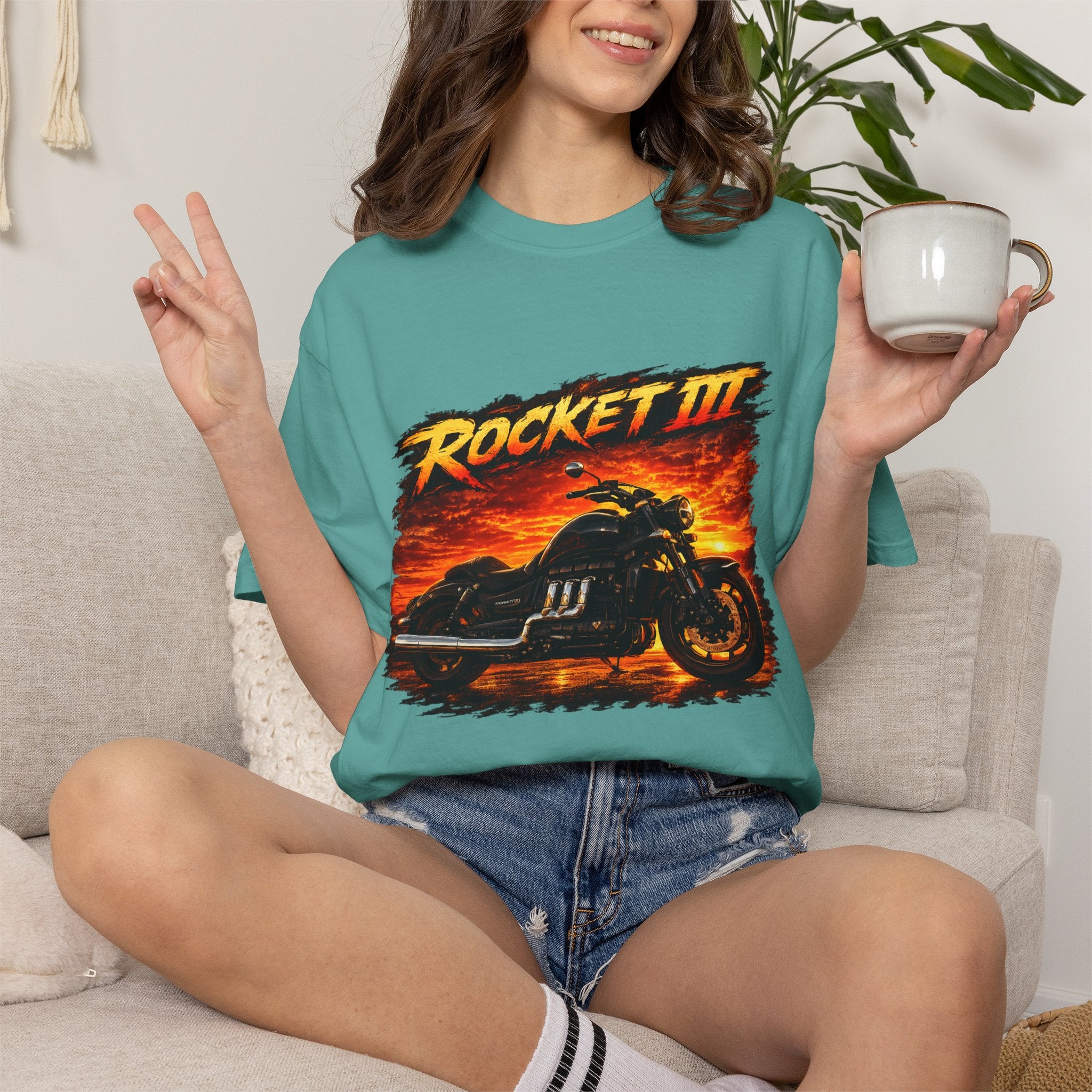 Personalisiertes T-Shirt - Triumph Rocket III