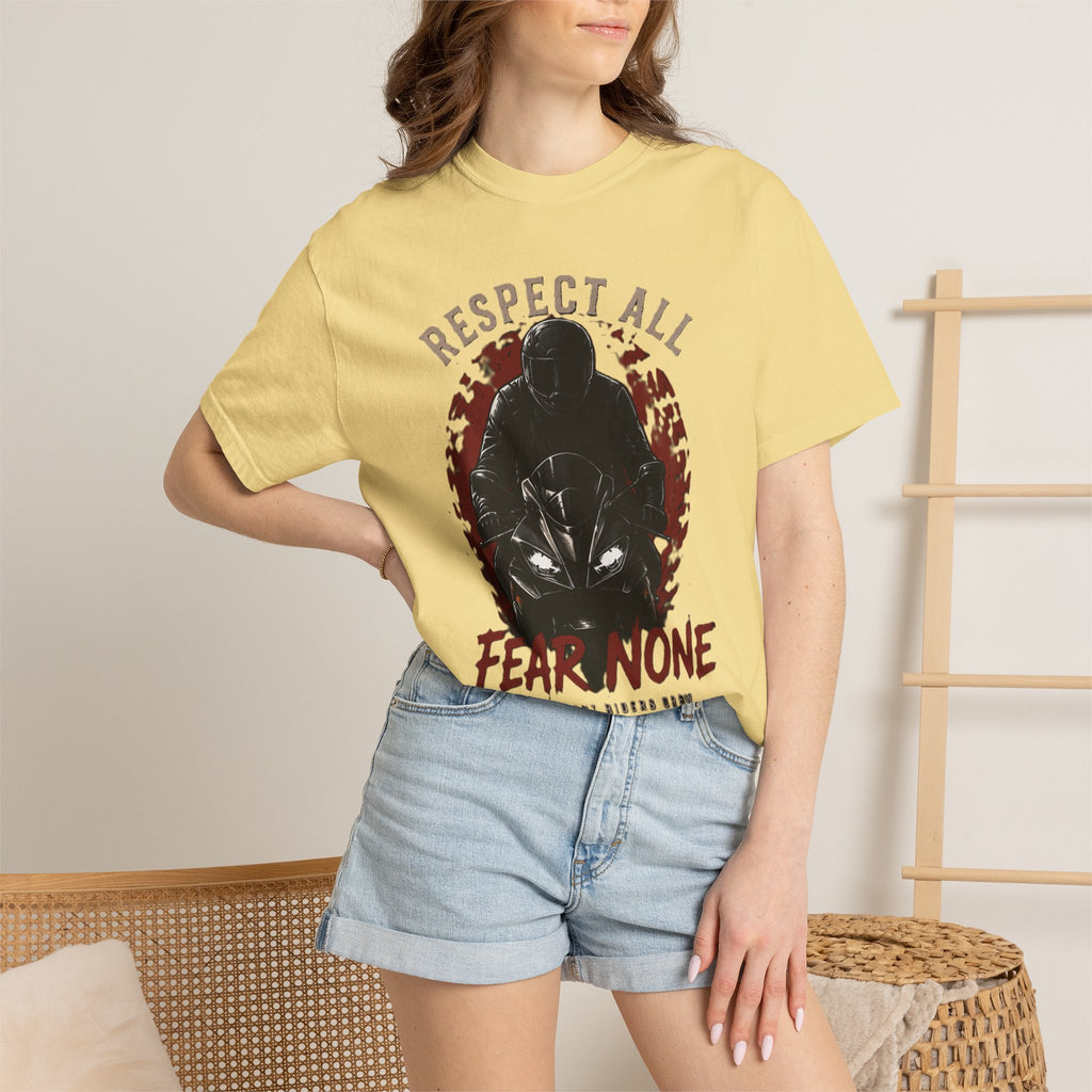 Personalisiertes T-Shirt  Respect All, Fear None