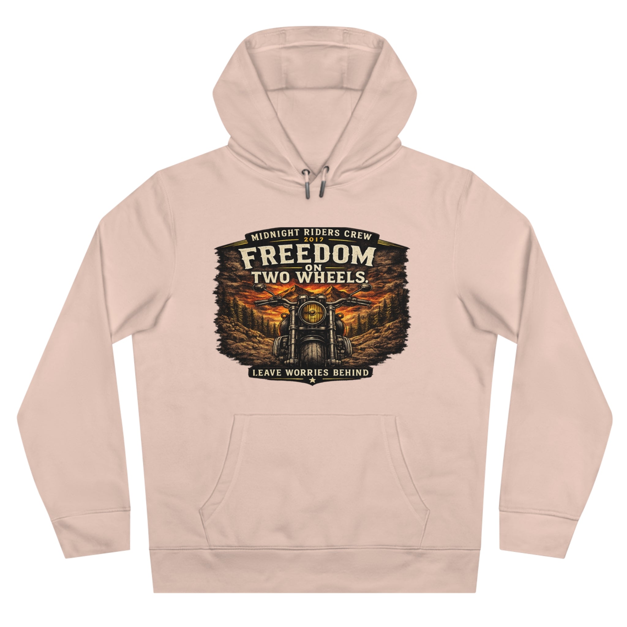 Personalisierter Hoodie - Two Wheels  One Soul