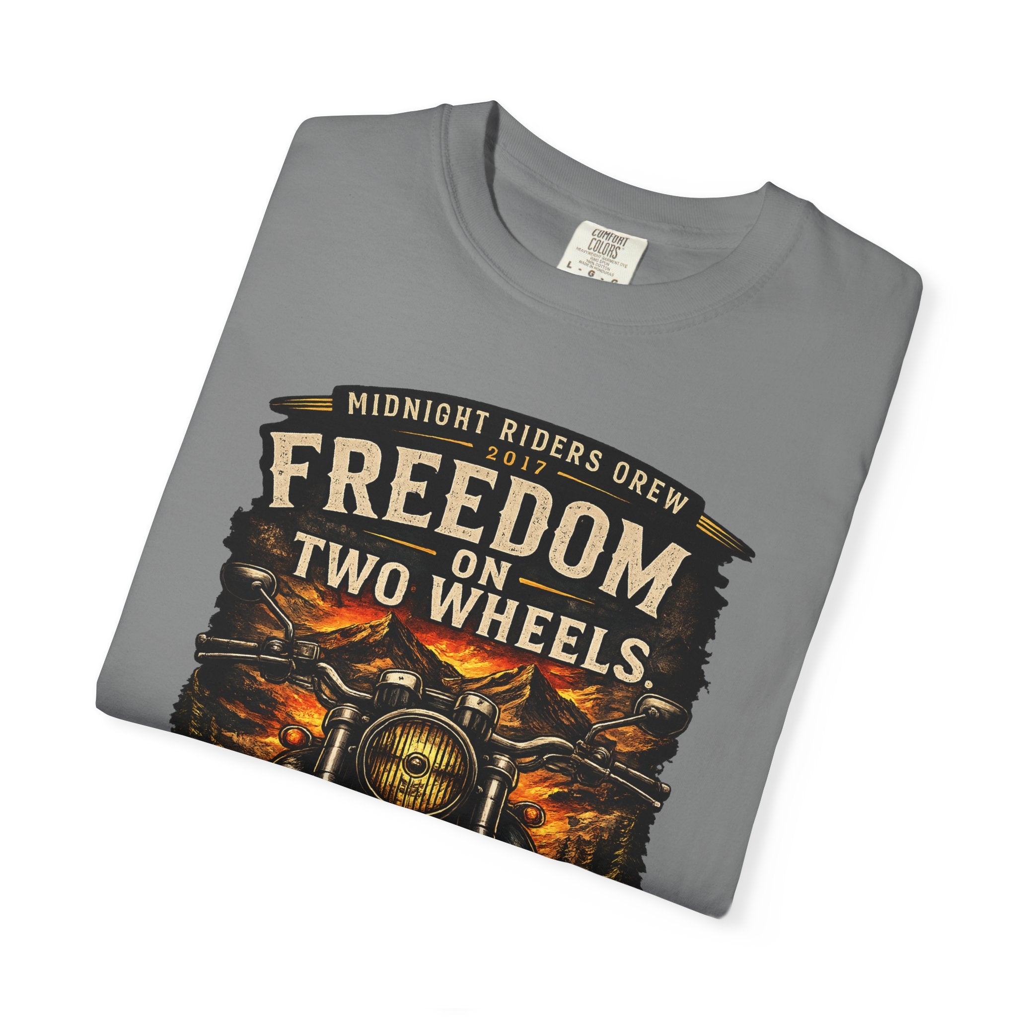 T-Shirt - Freedom on Two Wheels  Leave Worries Behind