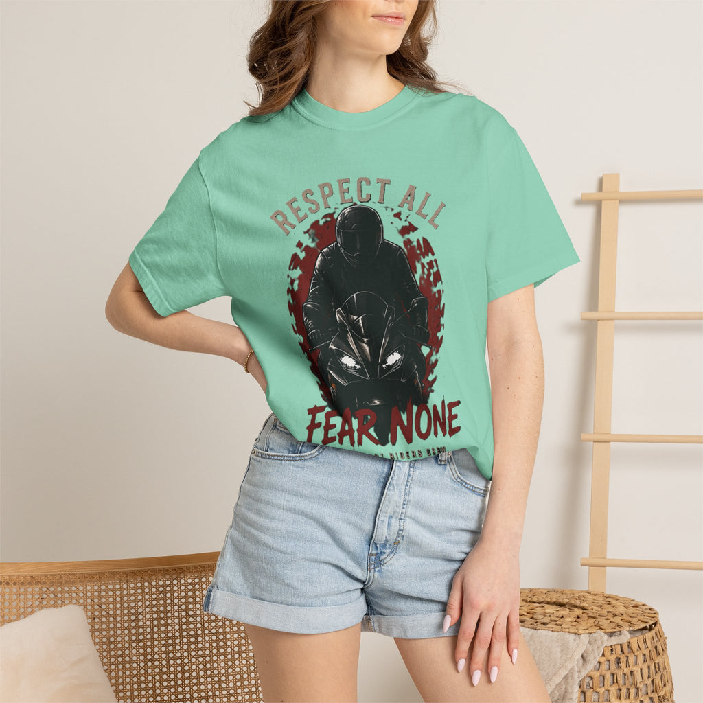 Personalisiertes T-Shirt  Respect All, Fear None