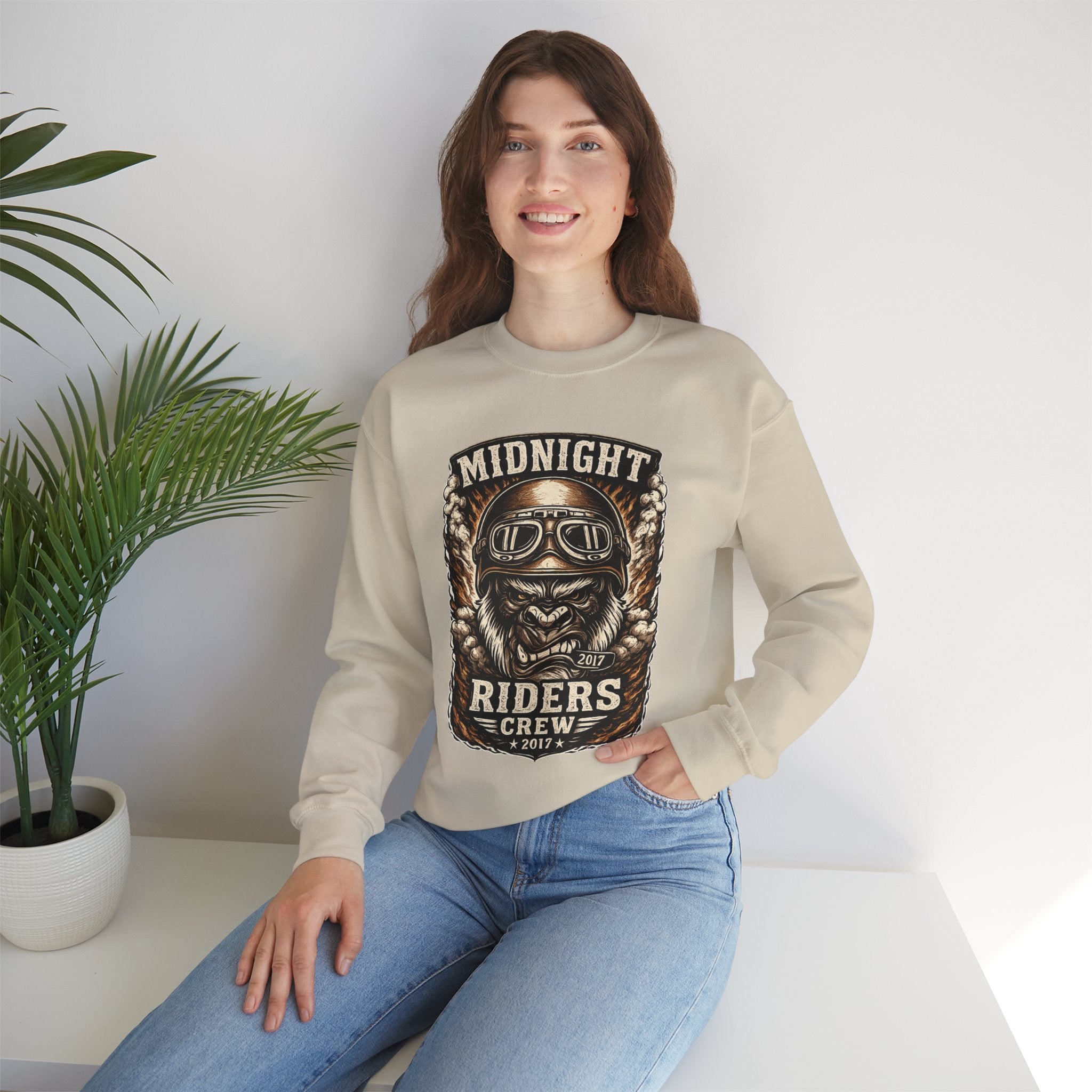 Personalisiertes Sweatshirt - Midnight Riders Crew 2017
