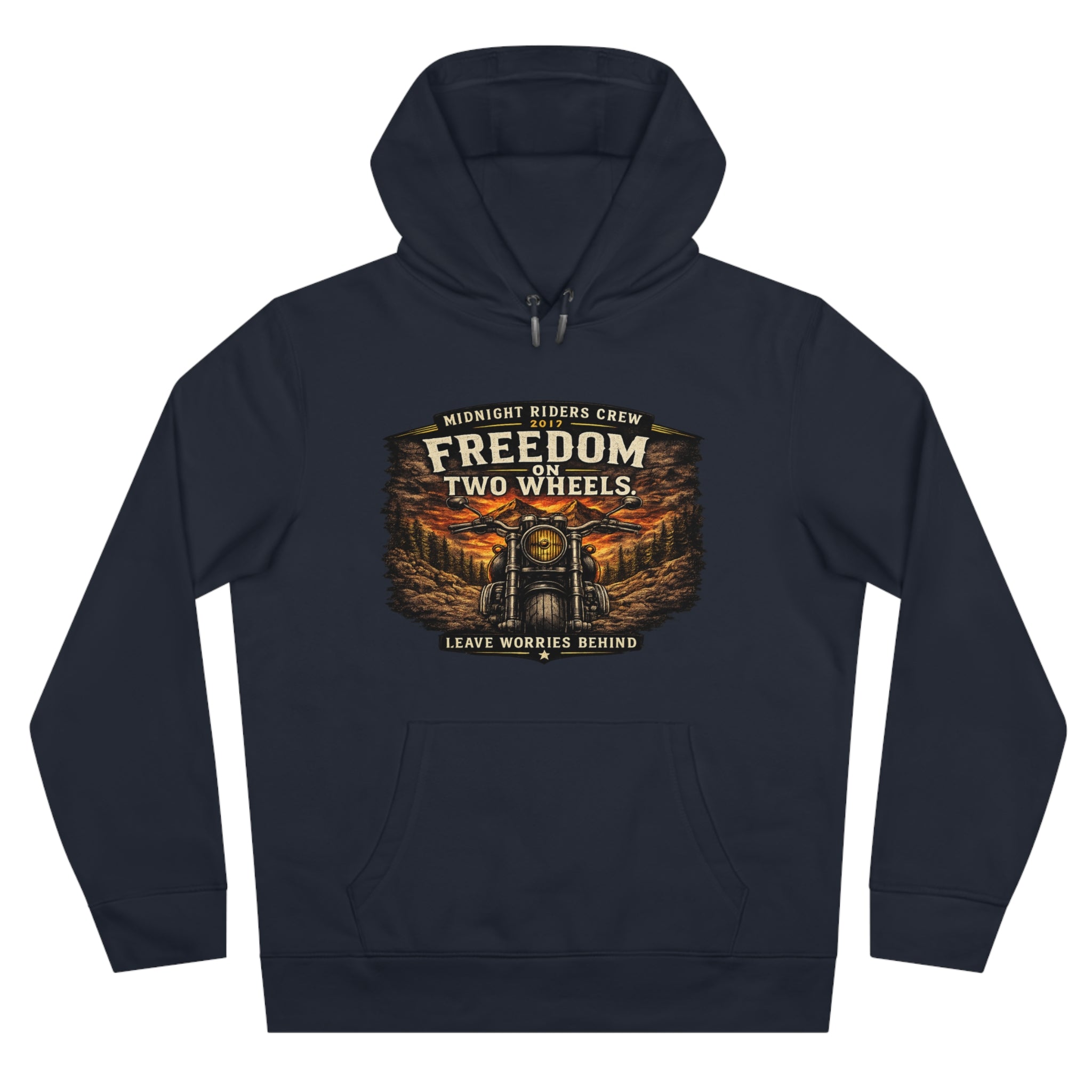 Personalisierter Hoodie - Two Wheels  One Soul