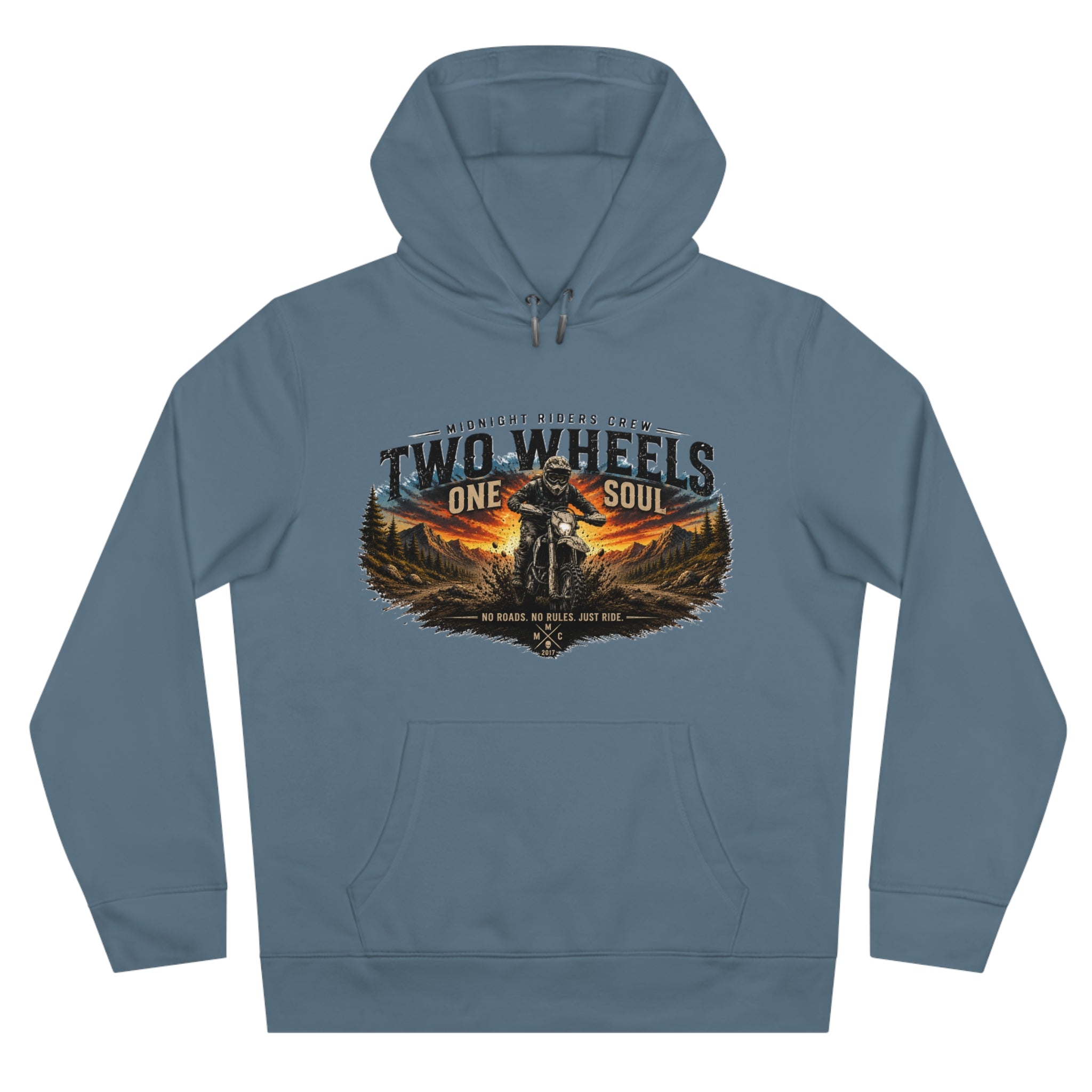 Personalisierter Hoodie - Two Wheels, One Soul