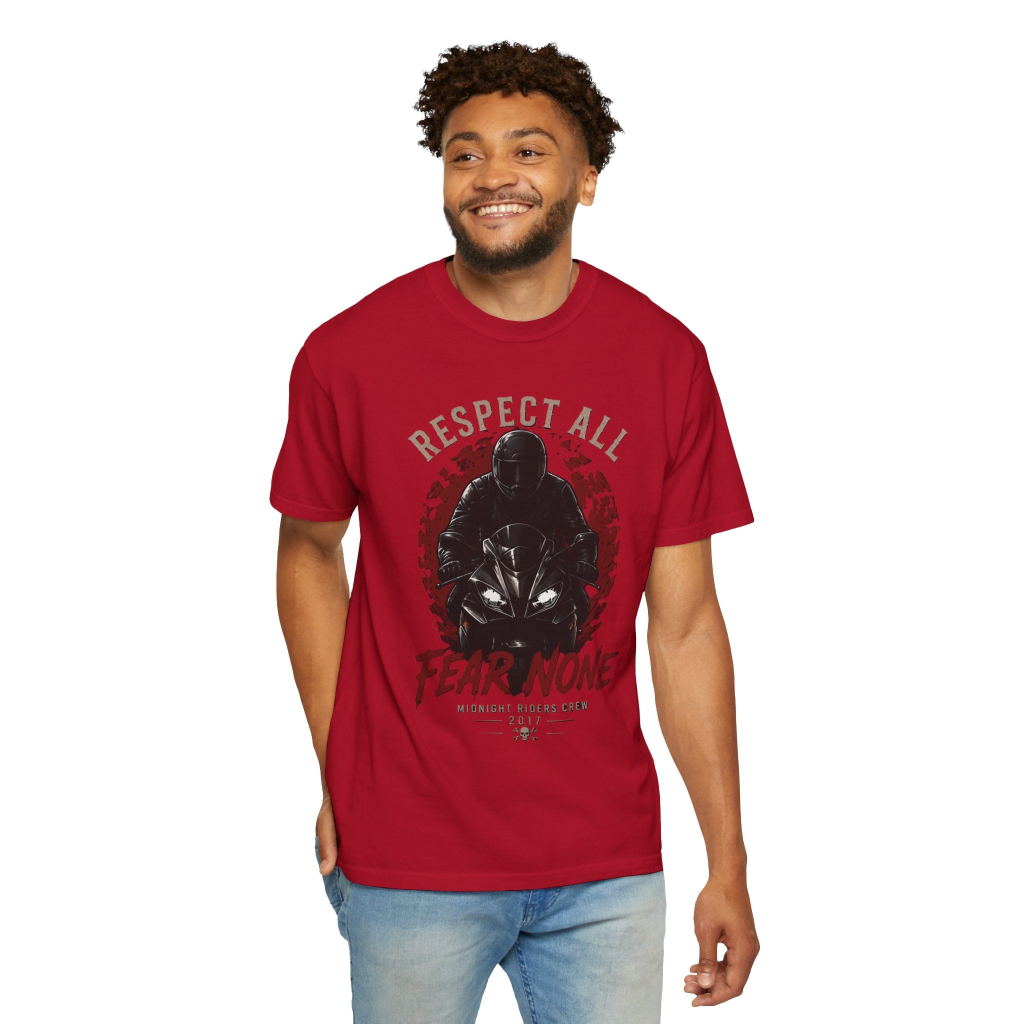 Personalisiertes T-Shirt  Respect All, Fear None
