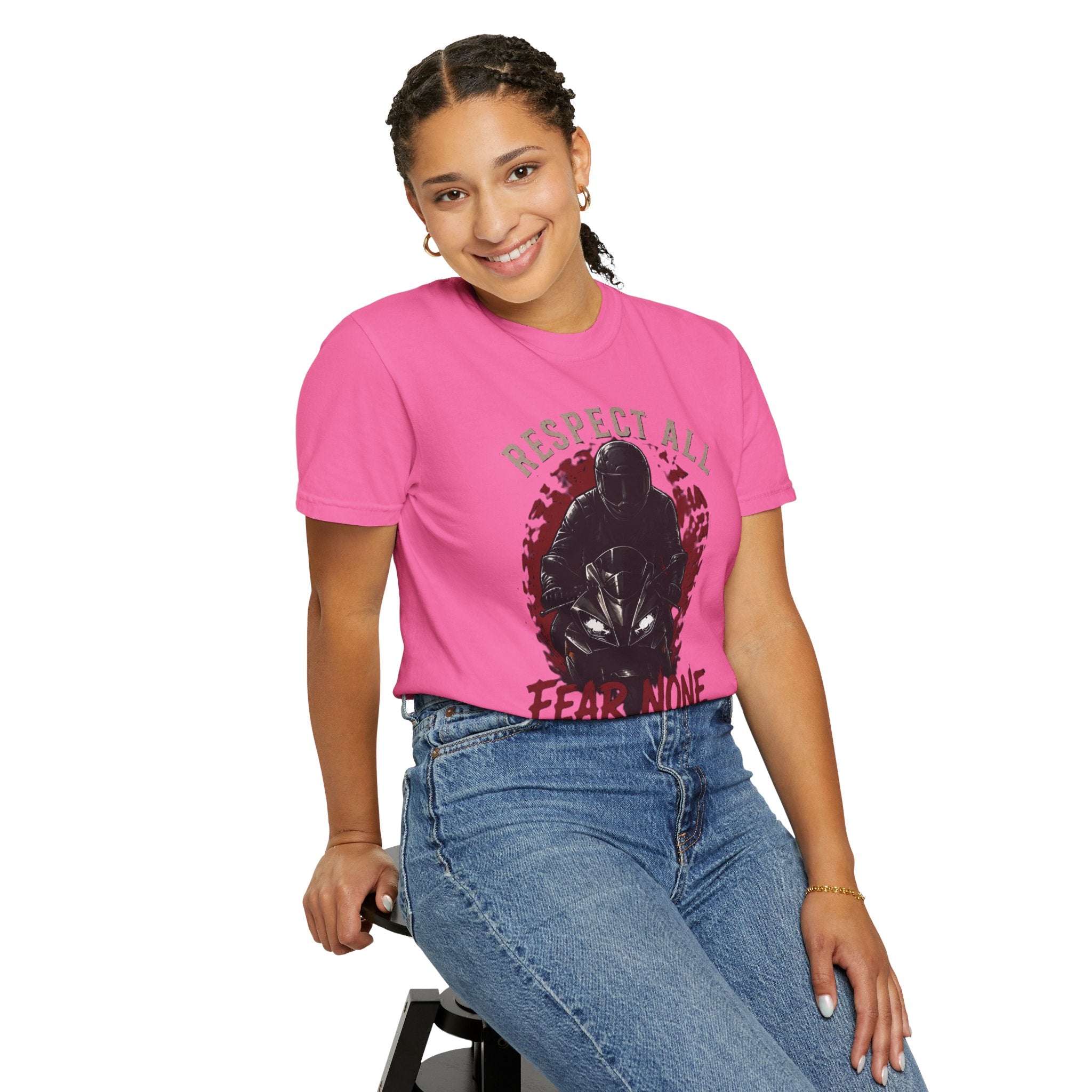 Personalisiertes T-Shirt  Respect All, Fear None