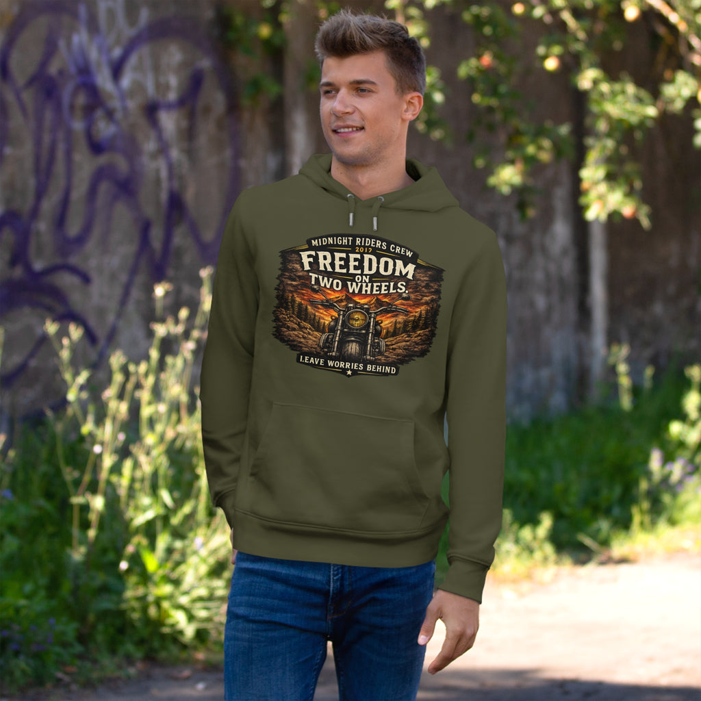 Personalisierter Hoodie - Two Wheels  One Soul