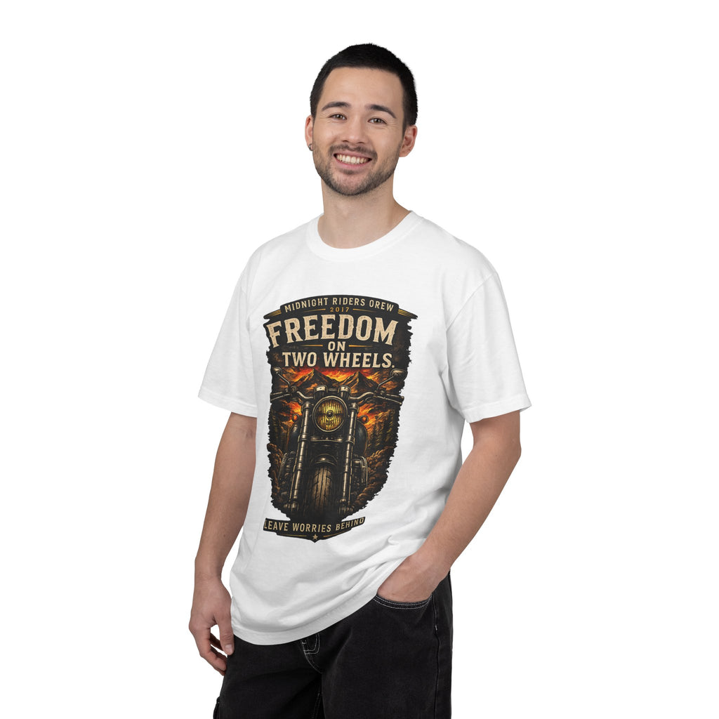 T-Shirt - Freedom on Two Wheels  Leave Worries Behind