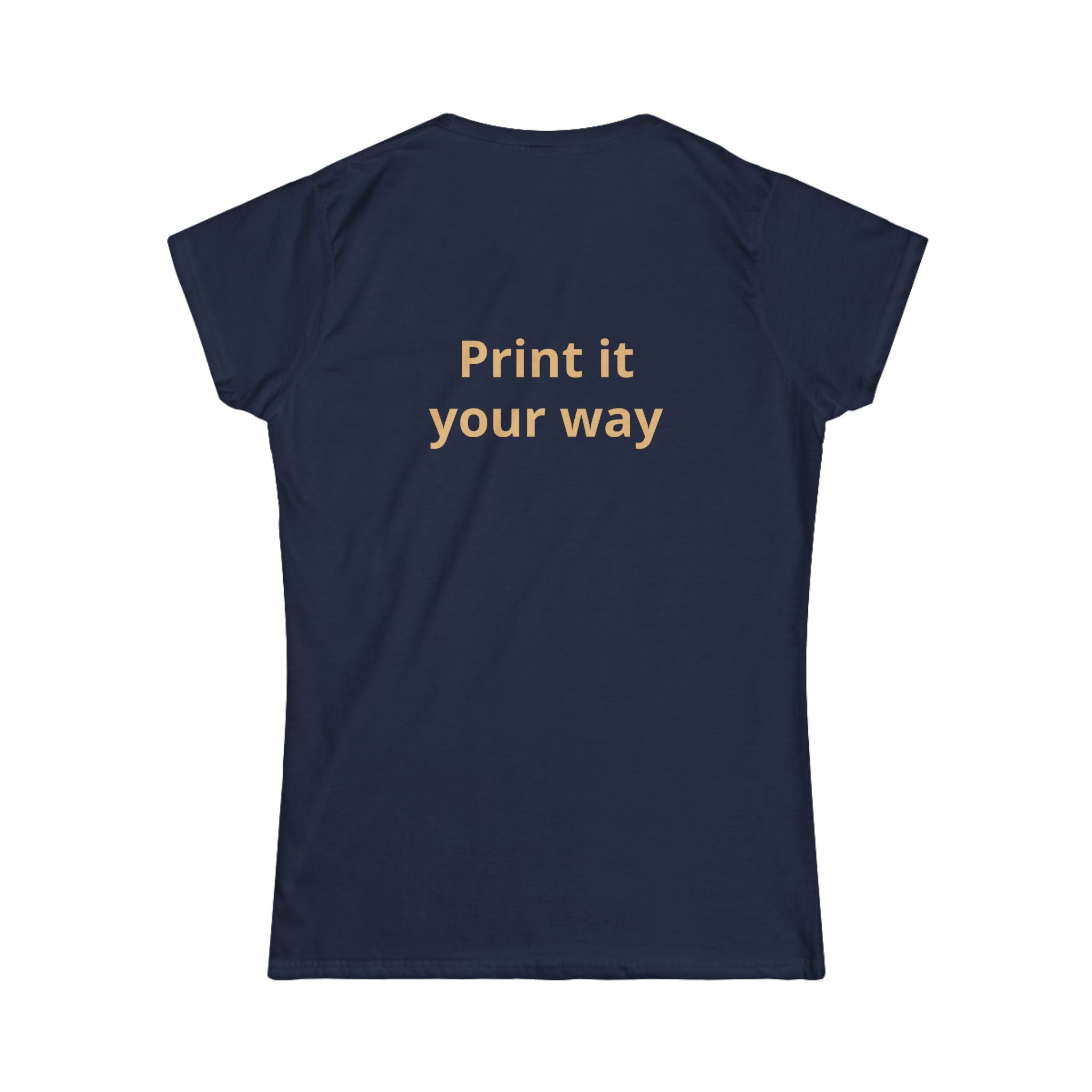Personalisiertes Damen T-Shirt - Respect All Fear None