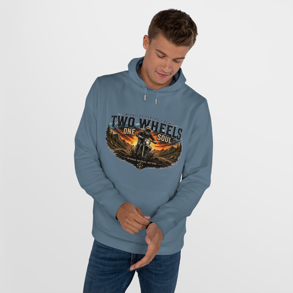 Hoodie - Two Wheels  One Soul