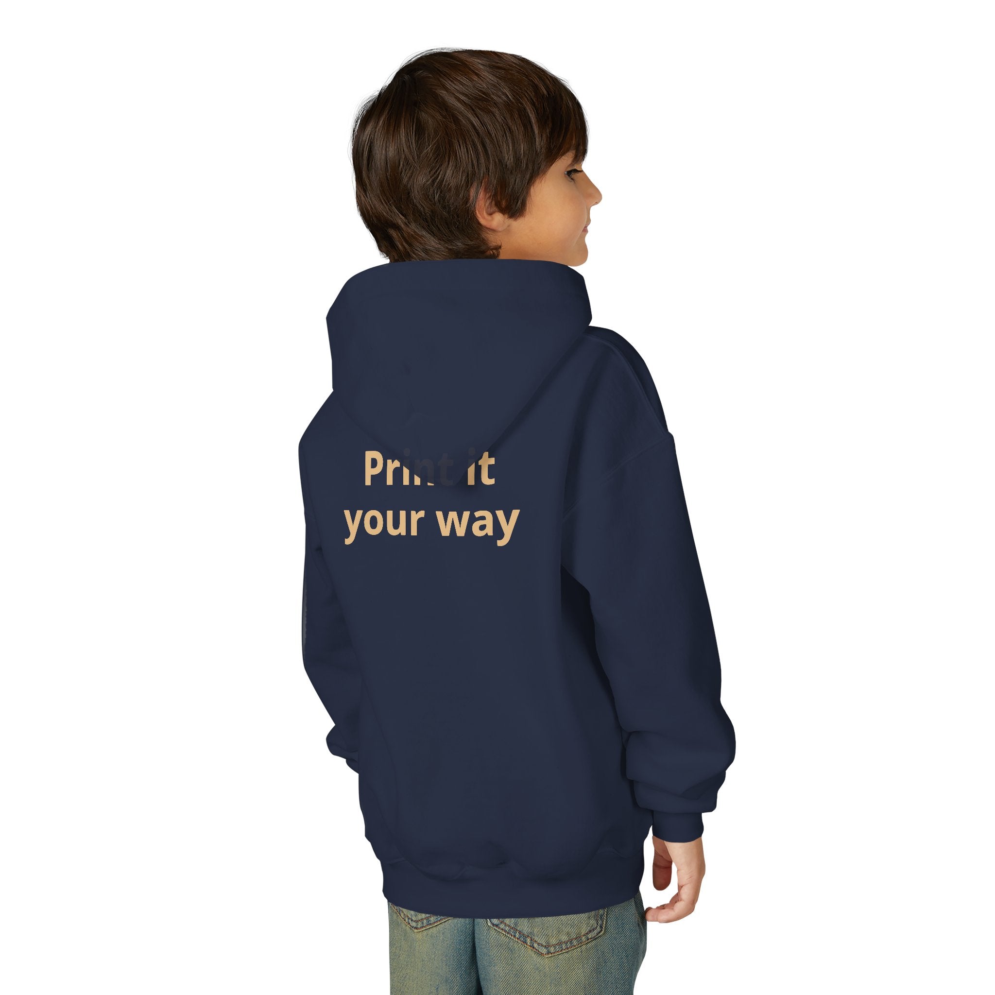 Personalisierter Kinder Hoodie - Two Wheels One Soul