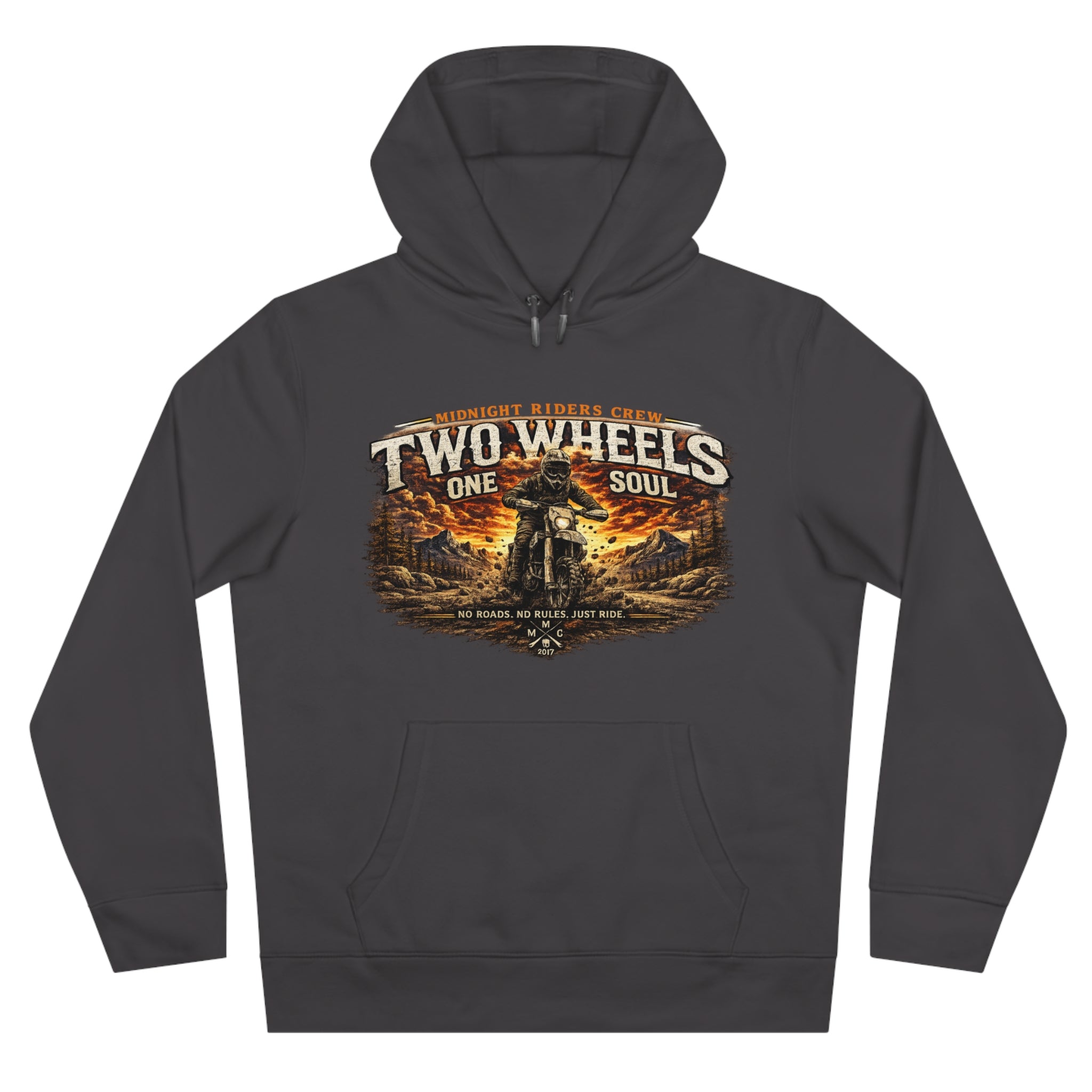 Personalisierter Hoodie - Two Wheels, One Soul