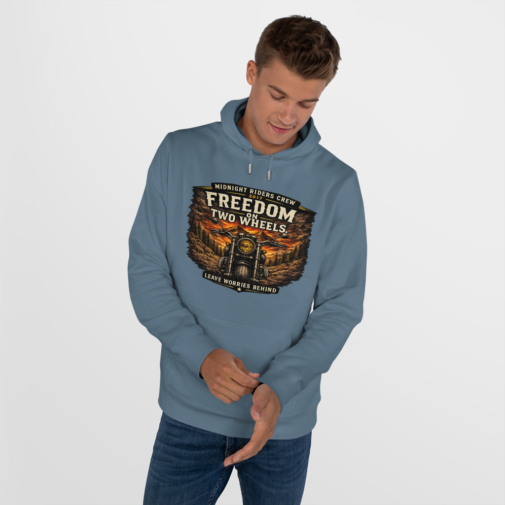 Personalisierter Hoodie - Two Wheels  One Soul