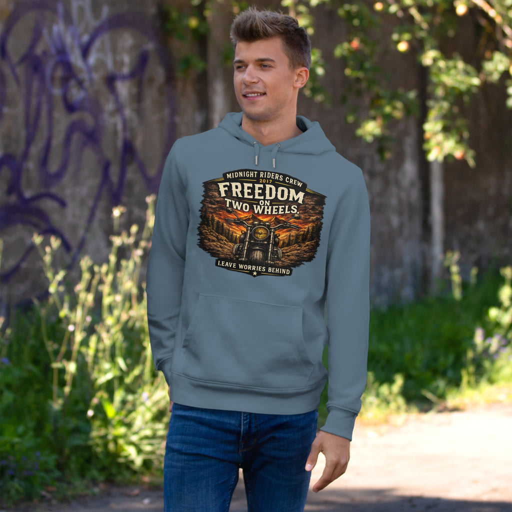 Personalisierter Hoodie - Two Wheels  One Soul