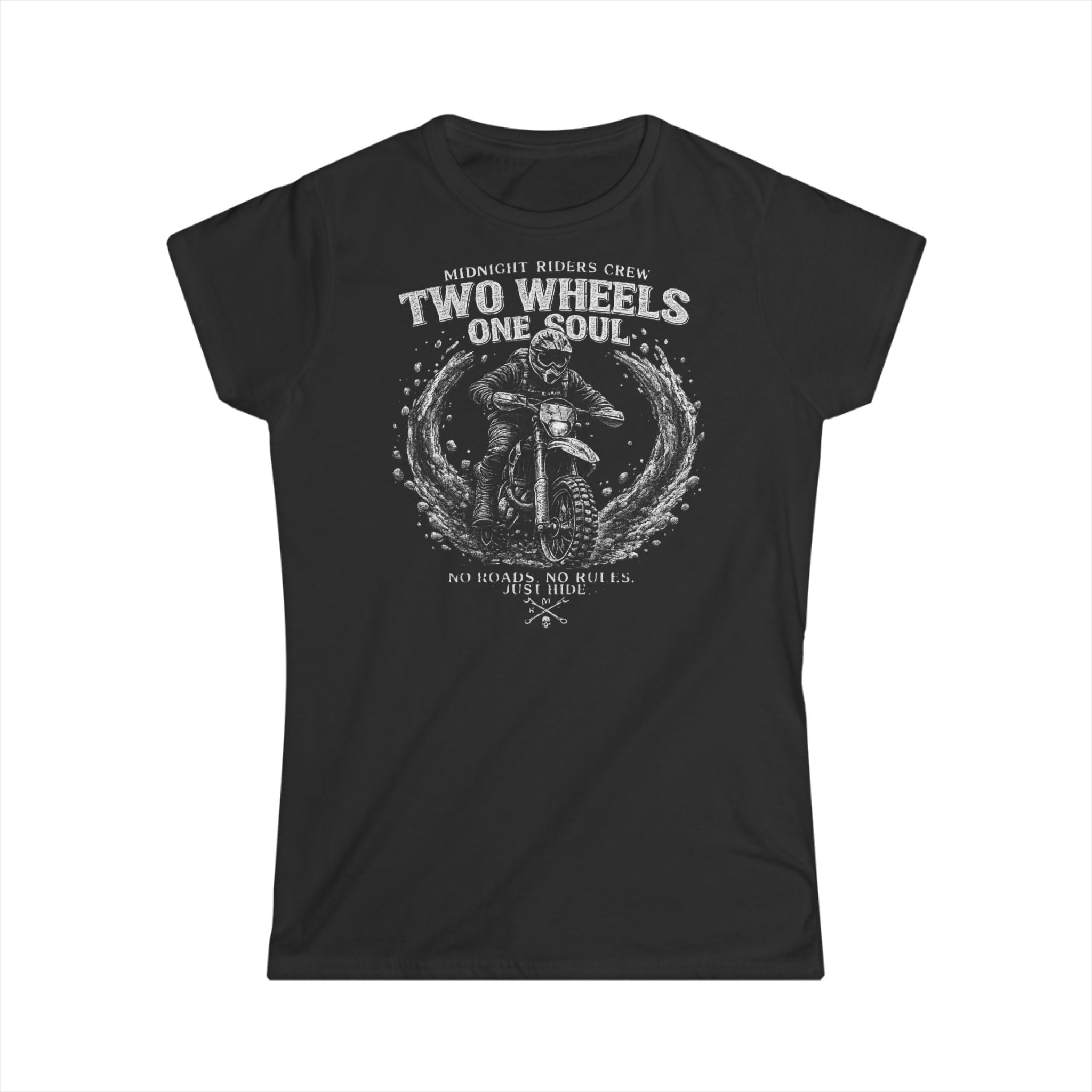 Personalisiertes Damen T-Shirt - Two Wheels One Soul