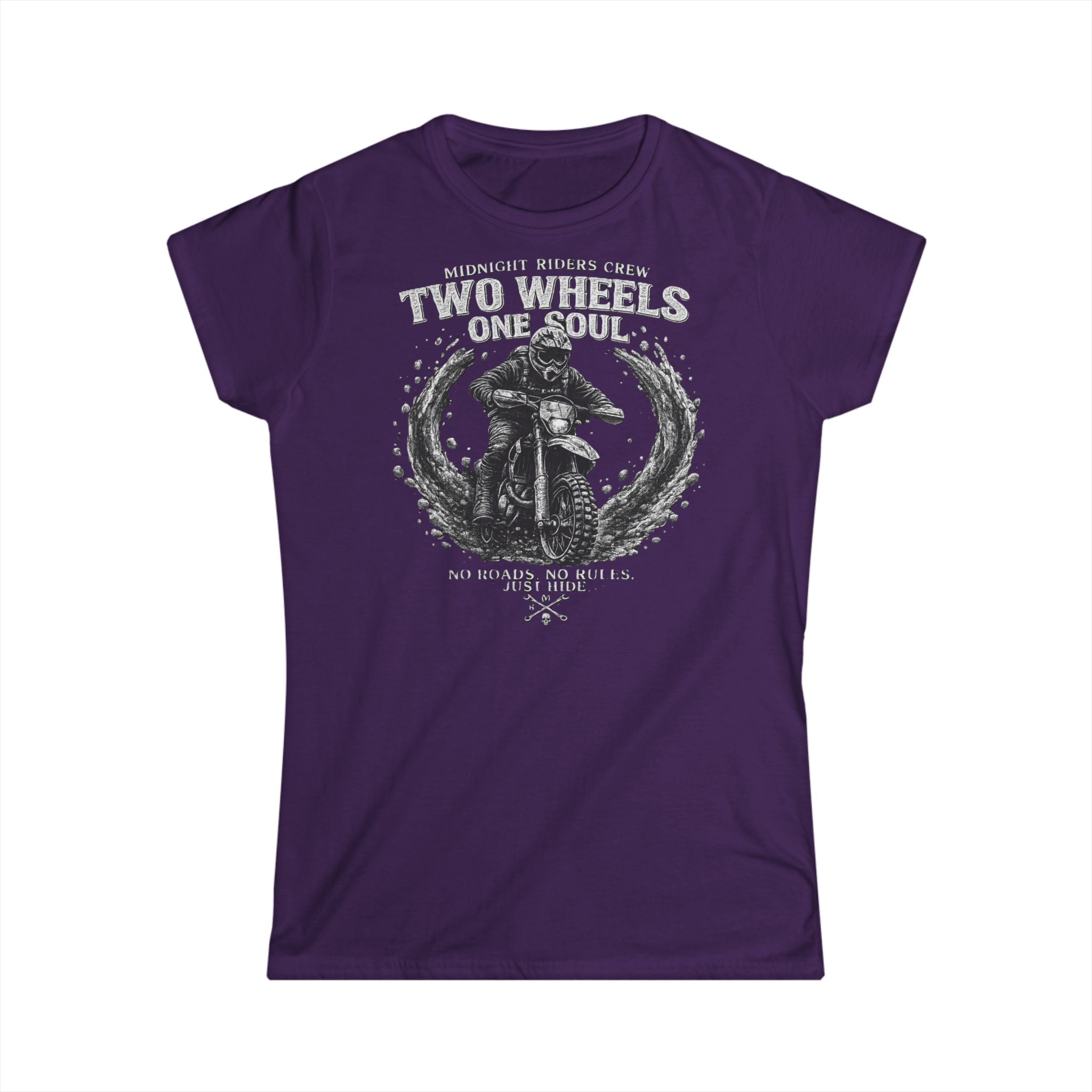 Personalisiertes Damen T-Shirt - Two Wheels One Soul
