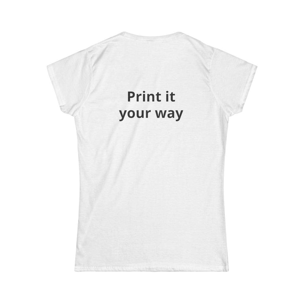 Personalisiertes Damen T-Shirt - Two Wheels One Soul