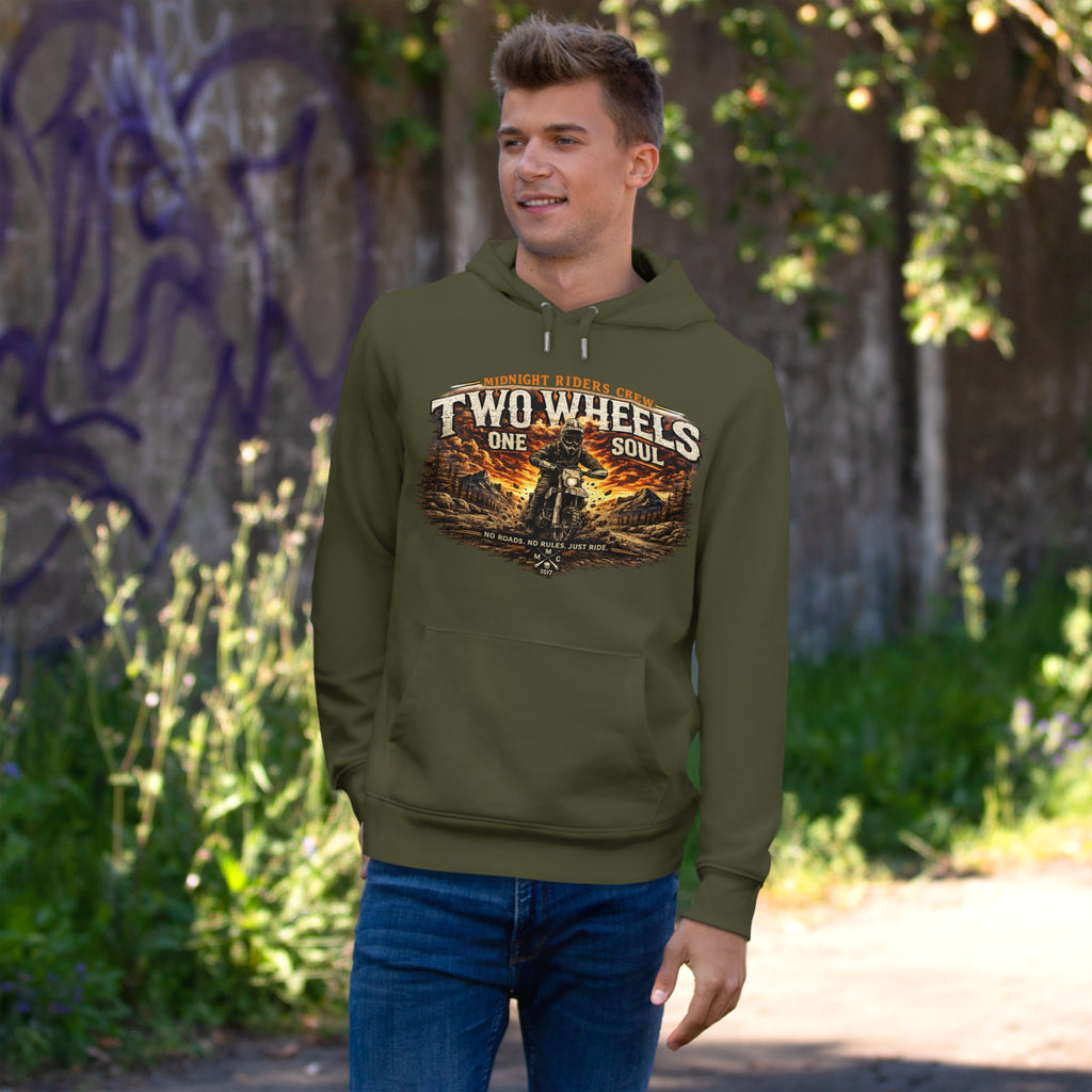 Personalisierter Hoodie - Two Wheels, One Soul