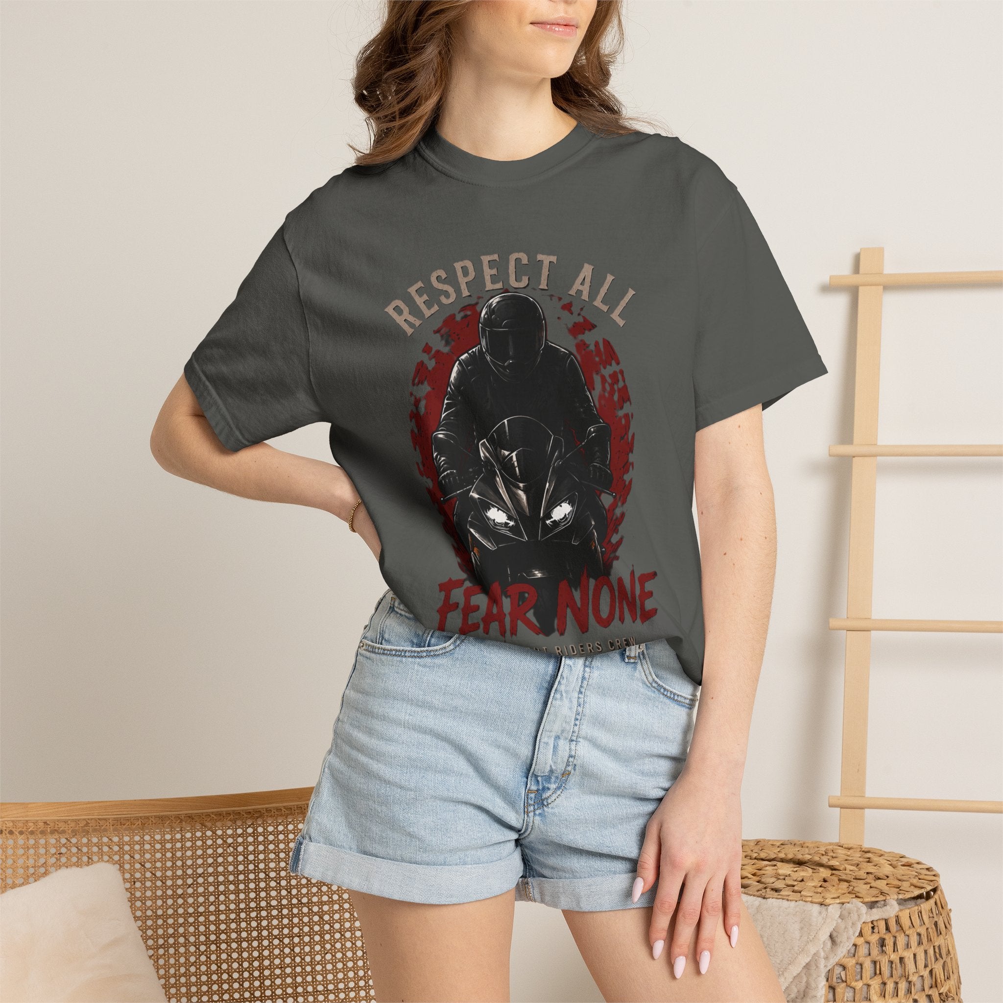Personalisiertes T-Shirt  Respect All, Fear None