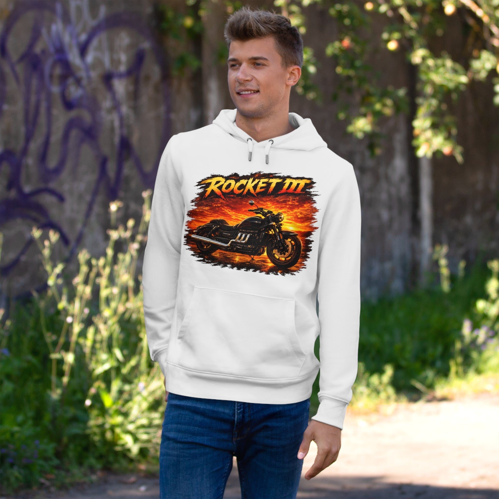 Personalisierter Hoodie - Triumph Rocket III