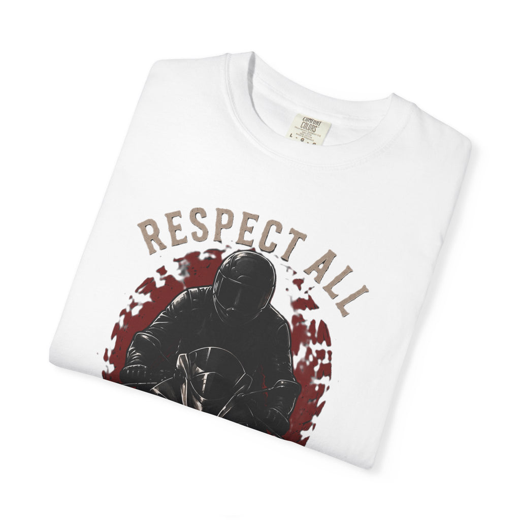Personalisiertes T-Shirt  Respect All, Fear None