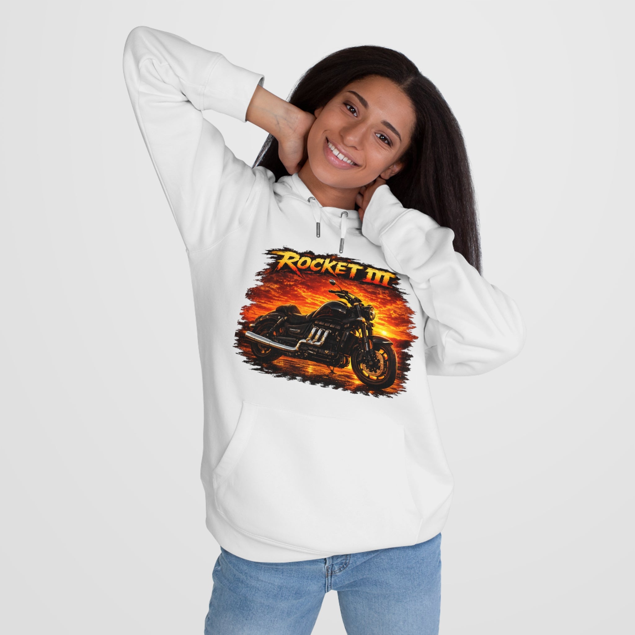 Personalisierter Hoodie - Triumph Rocket III