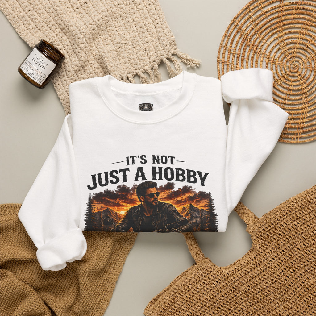 Personalisiertes Sweatshirt - It’s Not Just a Hobby  It’s a Lifestyle - Color