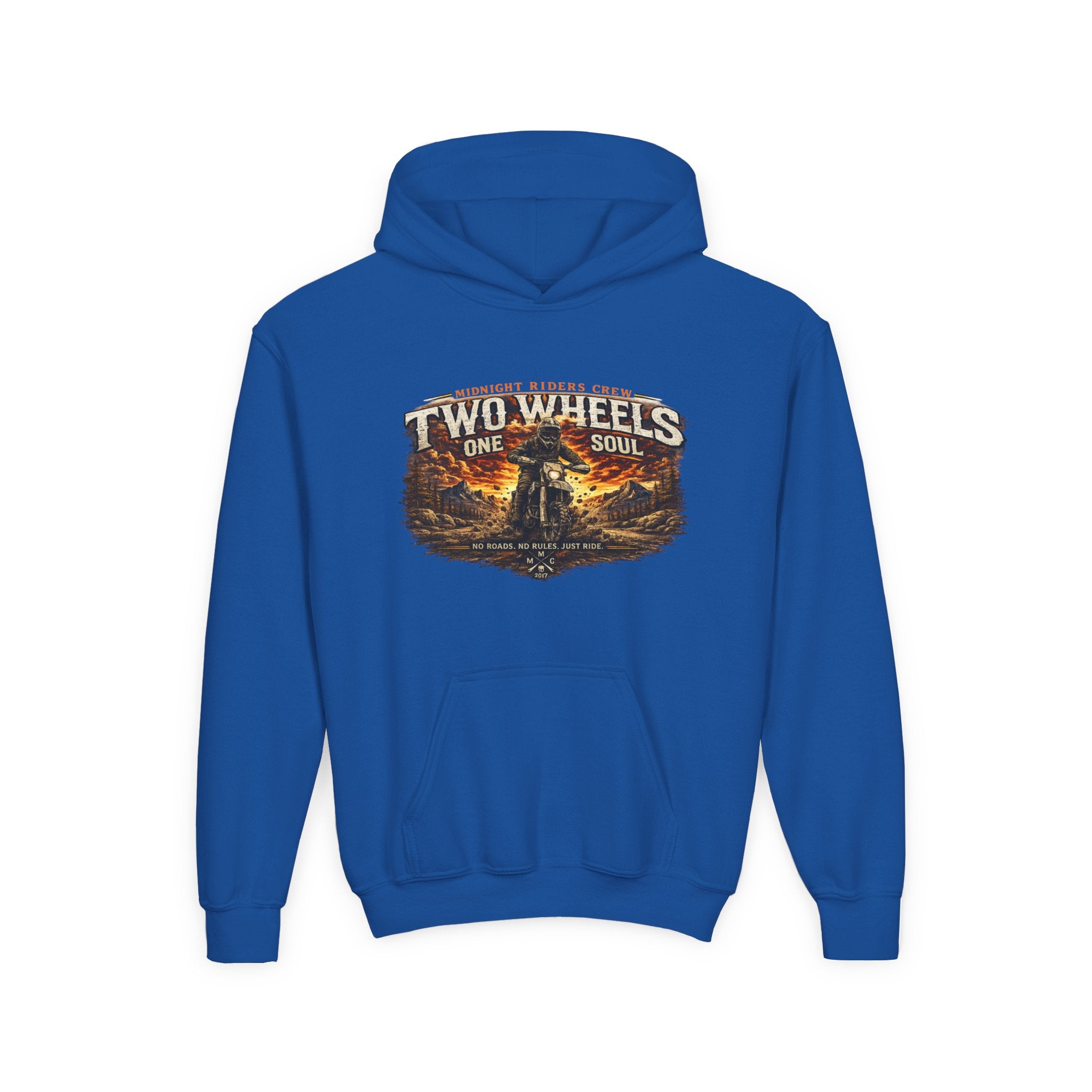 Kinder Hoodie - Two Wheels, One Soul