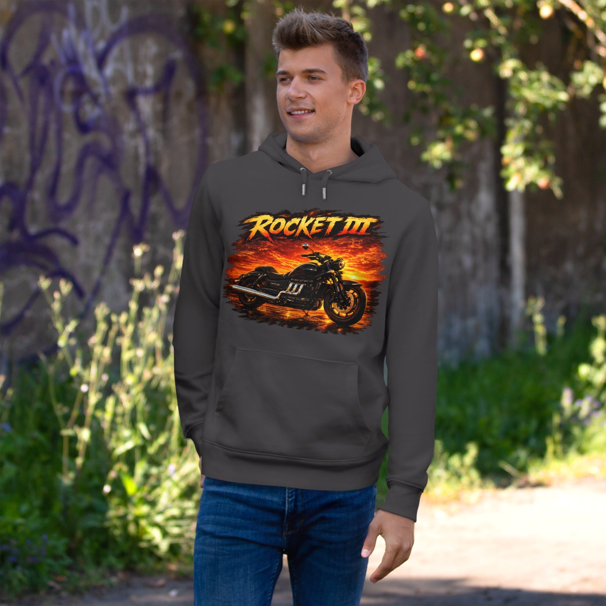 Personalisierter Hoodie - Triumph Rocket III