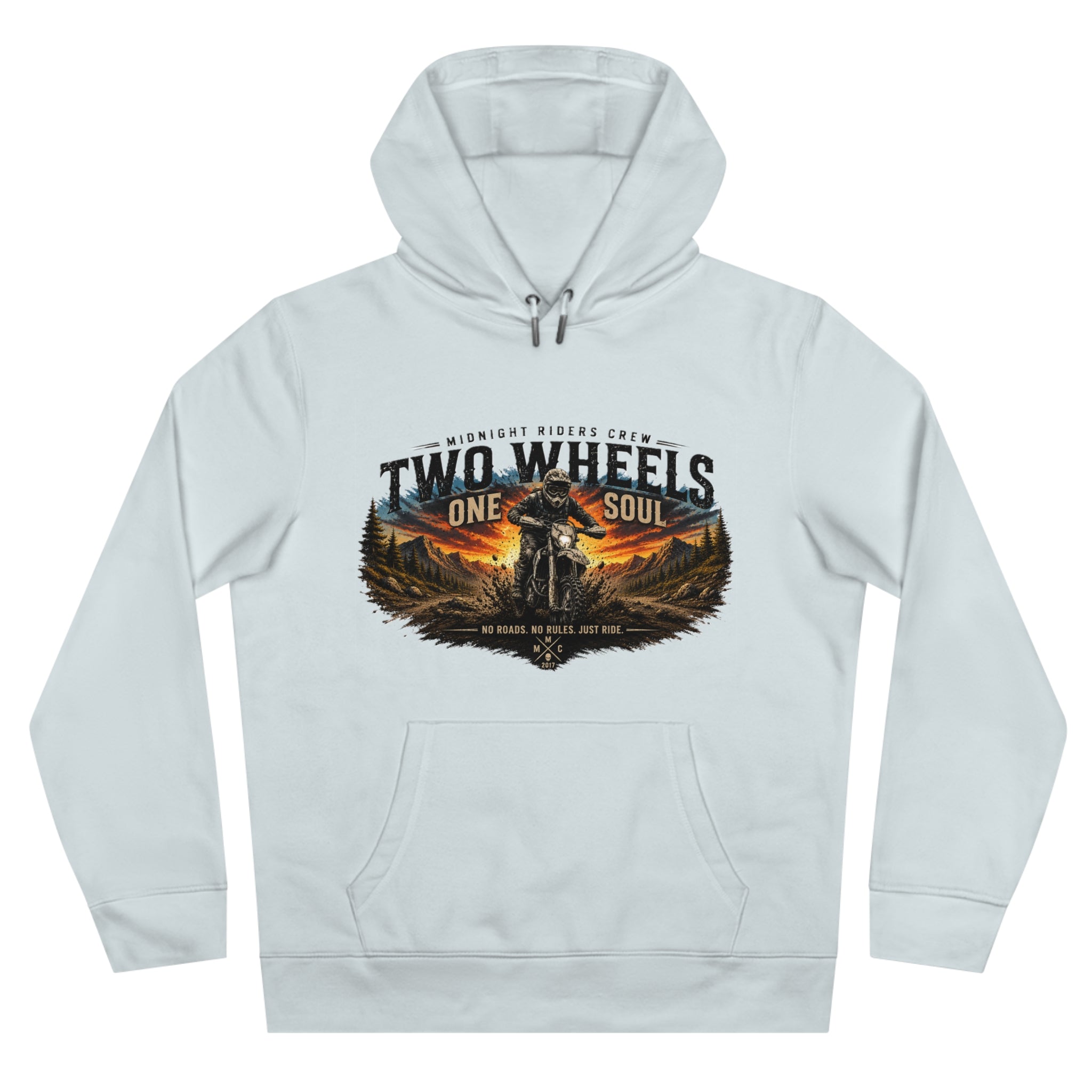 Hoodie - Two Wheels  One Soul