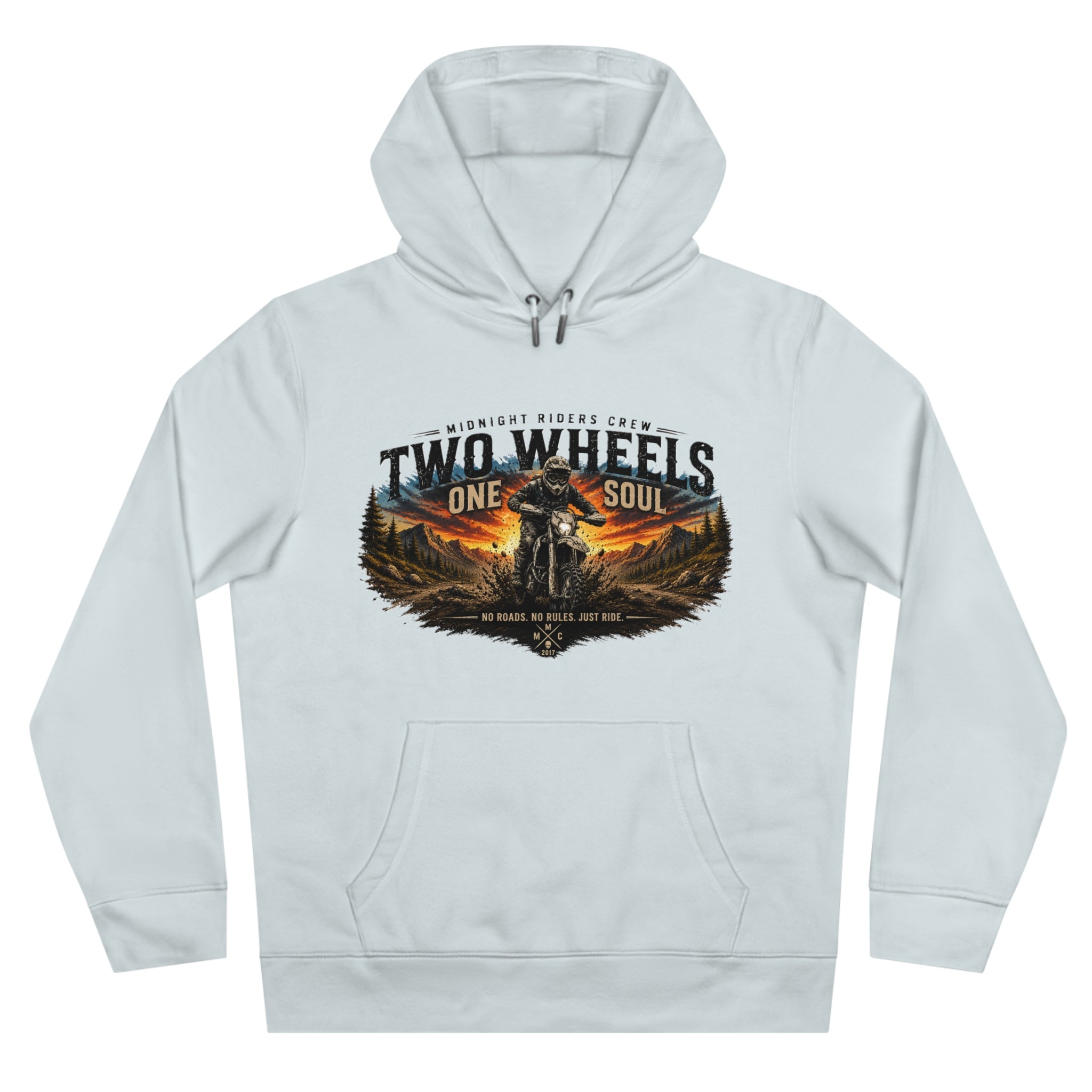 Personalisierter Hoodie - Two Wheels, One Soul