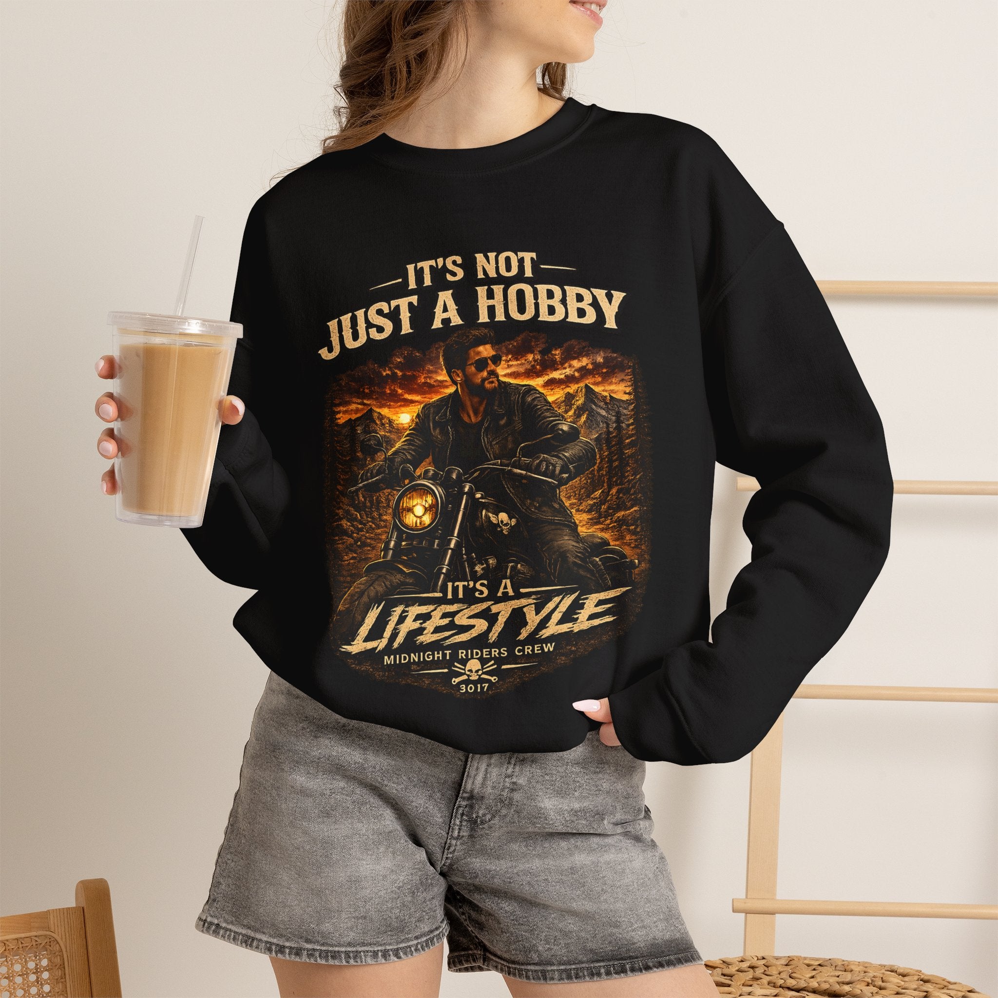 Personalisiertes Sweatshirt - It’s Not Just a Hobby  It’s a Lifestyle - Color