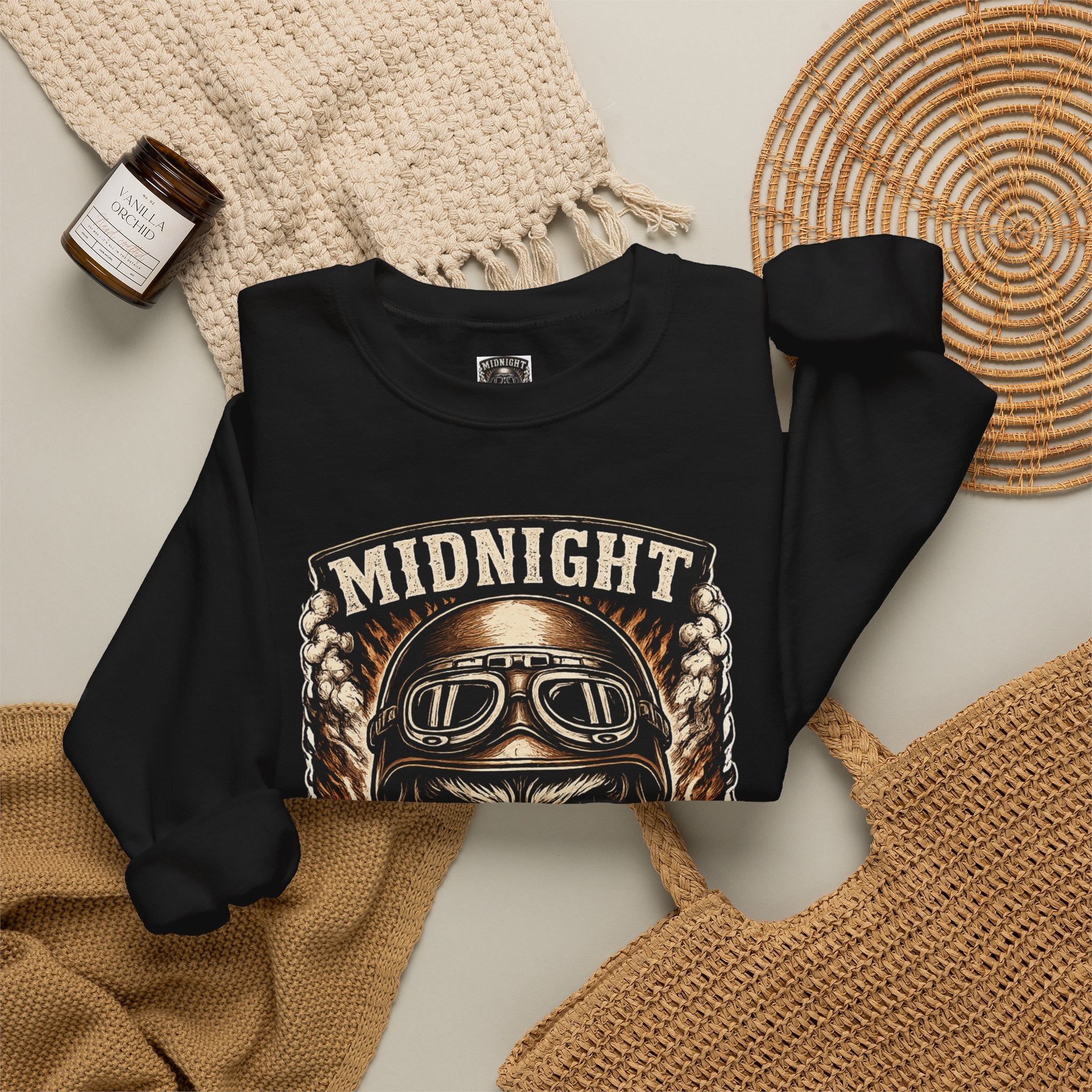 Personalisiertes Sweatshirt - Midnight Riders Crew 2017