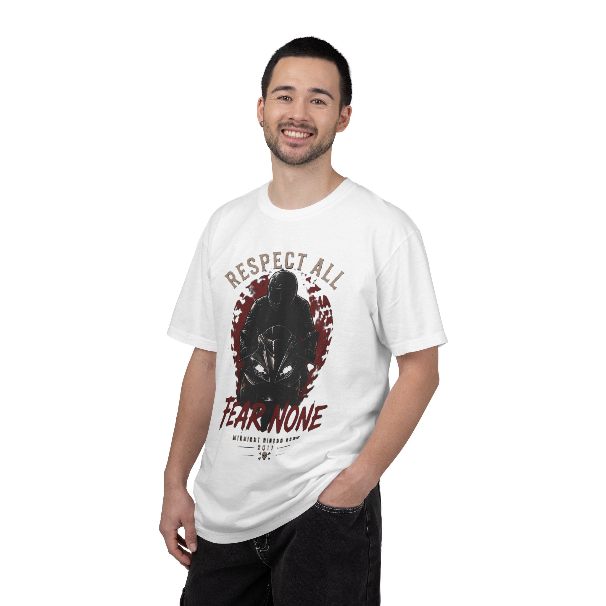 Personalisiertes T-Shirt  Respect All, Fear None